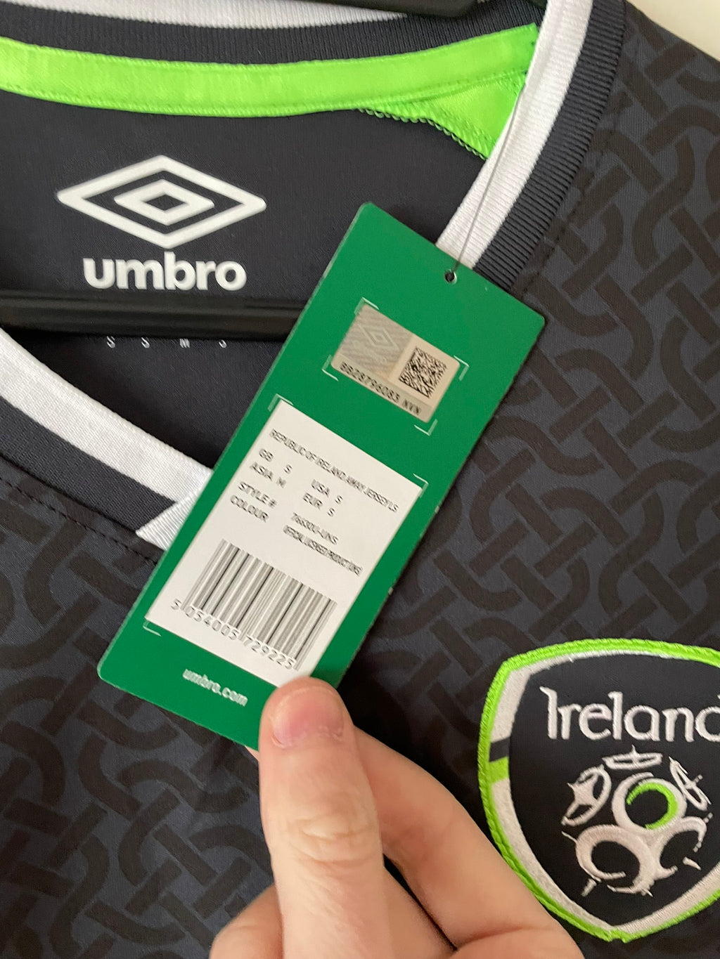 Ireland Umbro 2016-2018 BNWT (S)
