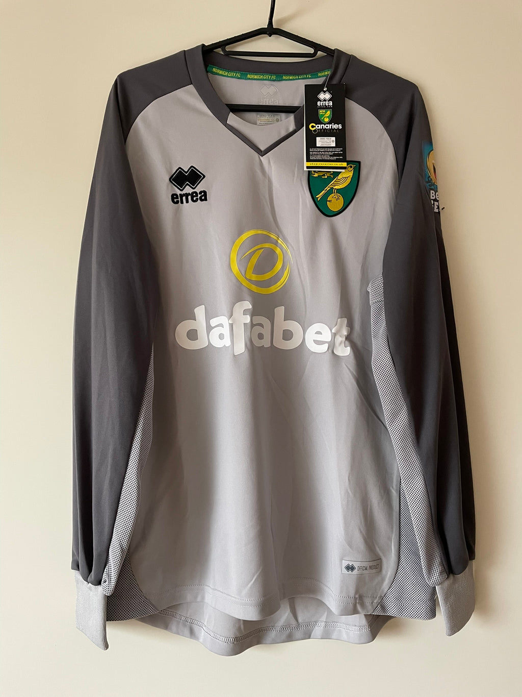Norwich City Errea 19/20 Keeper BNWT (S)