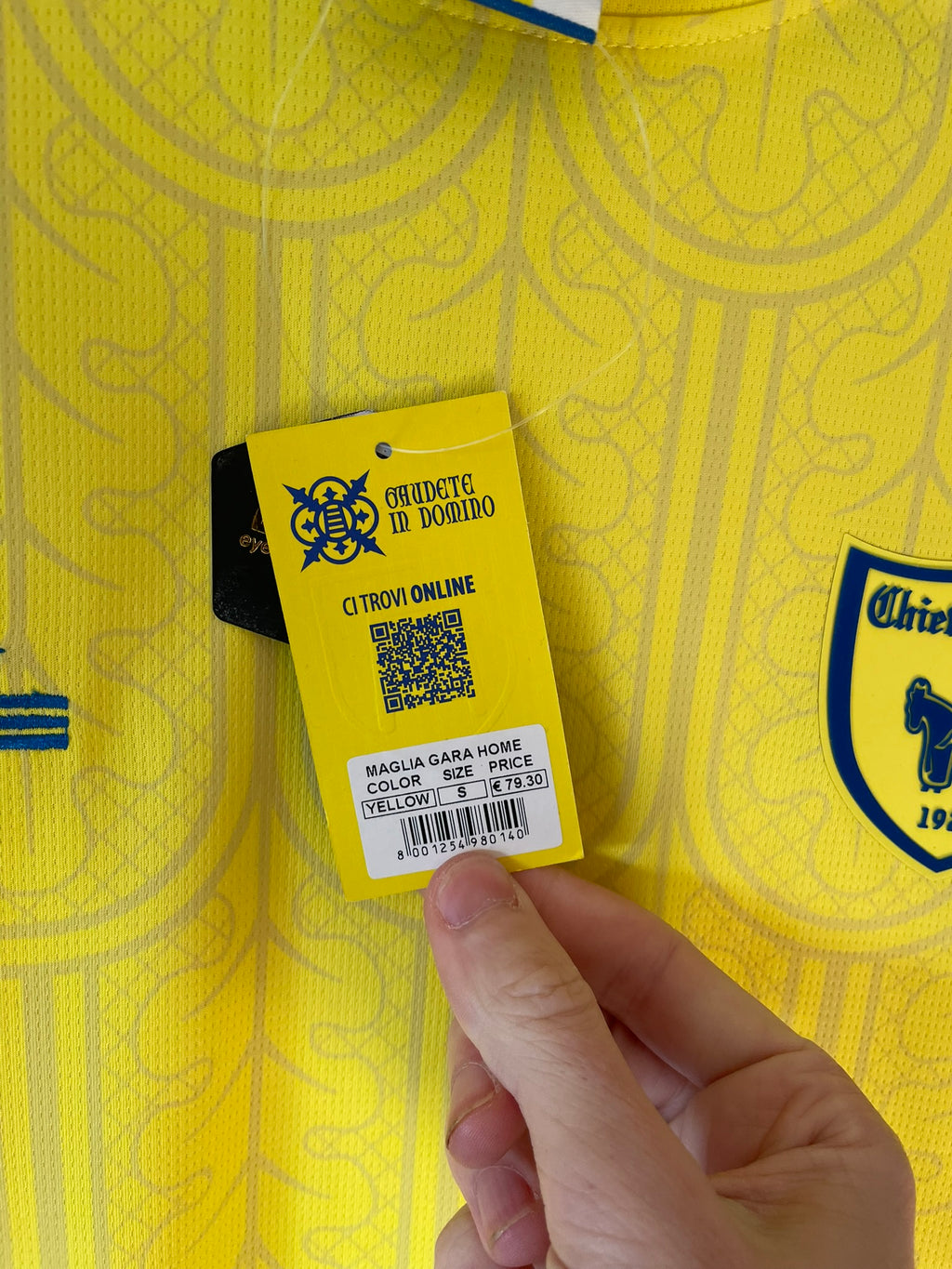 Chievo Verona Eye Sport 21/22 Home BNWT (S)