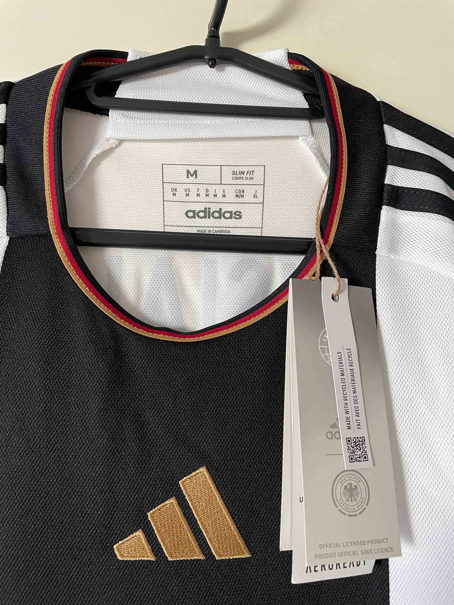 Musiala #14 Germany Adidas 2022-2024 Home BNWT (M)