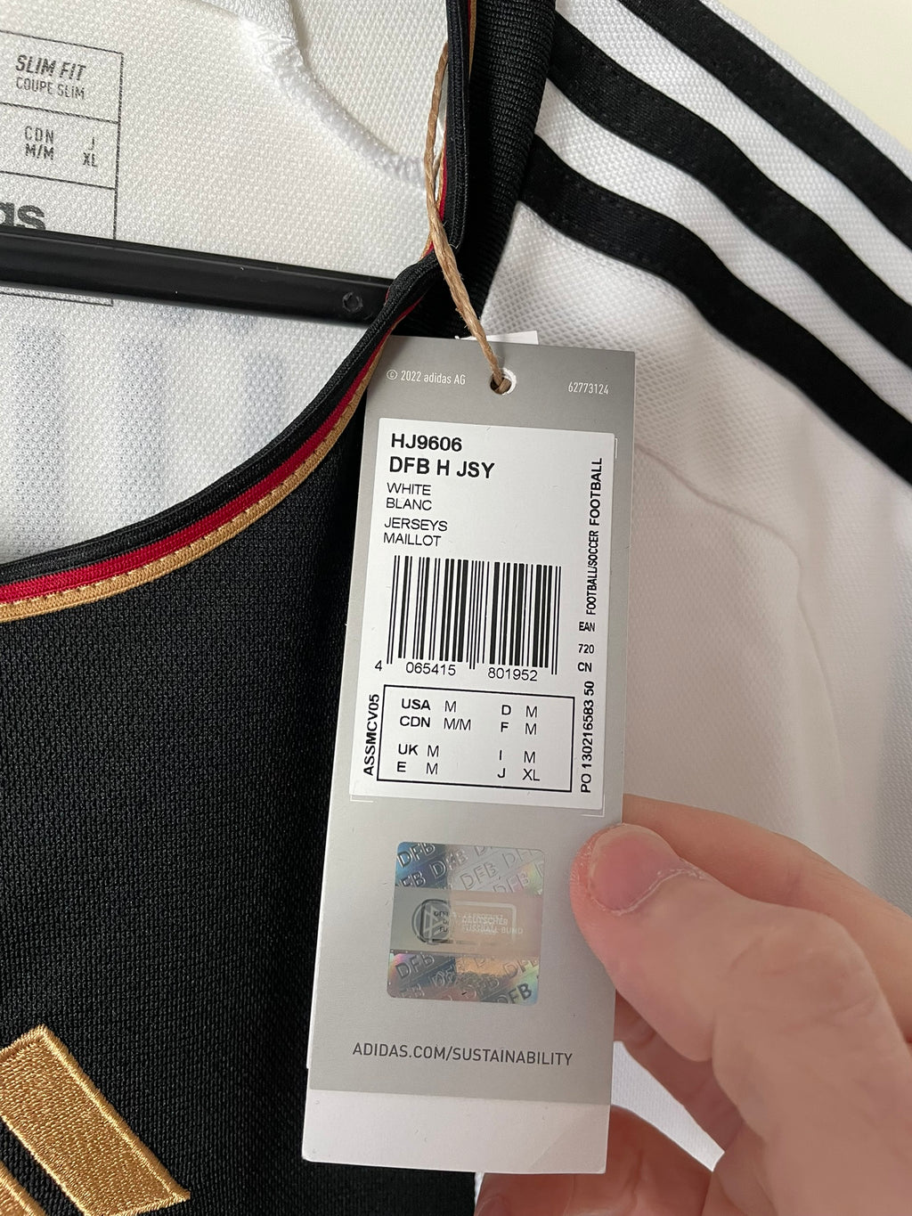 Müller #13 Germany Adidas 2022-2024 Home BNWT (M)