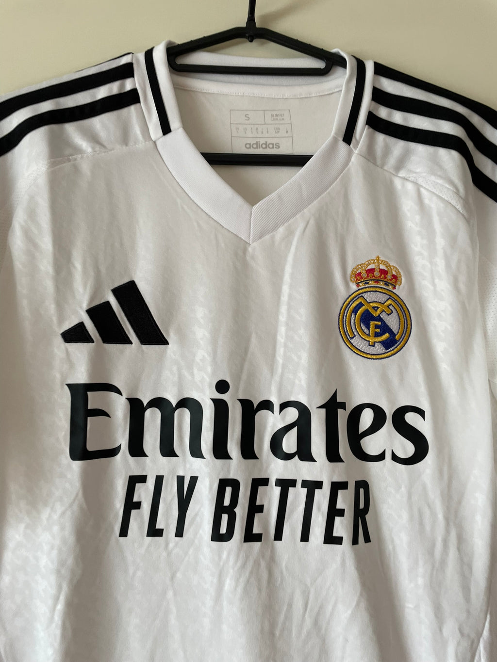 Real Madrid Adidas 24/25 Home BNWT (S)