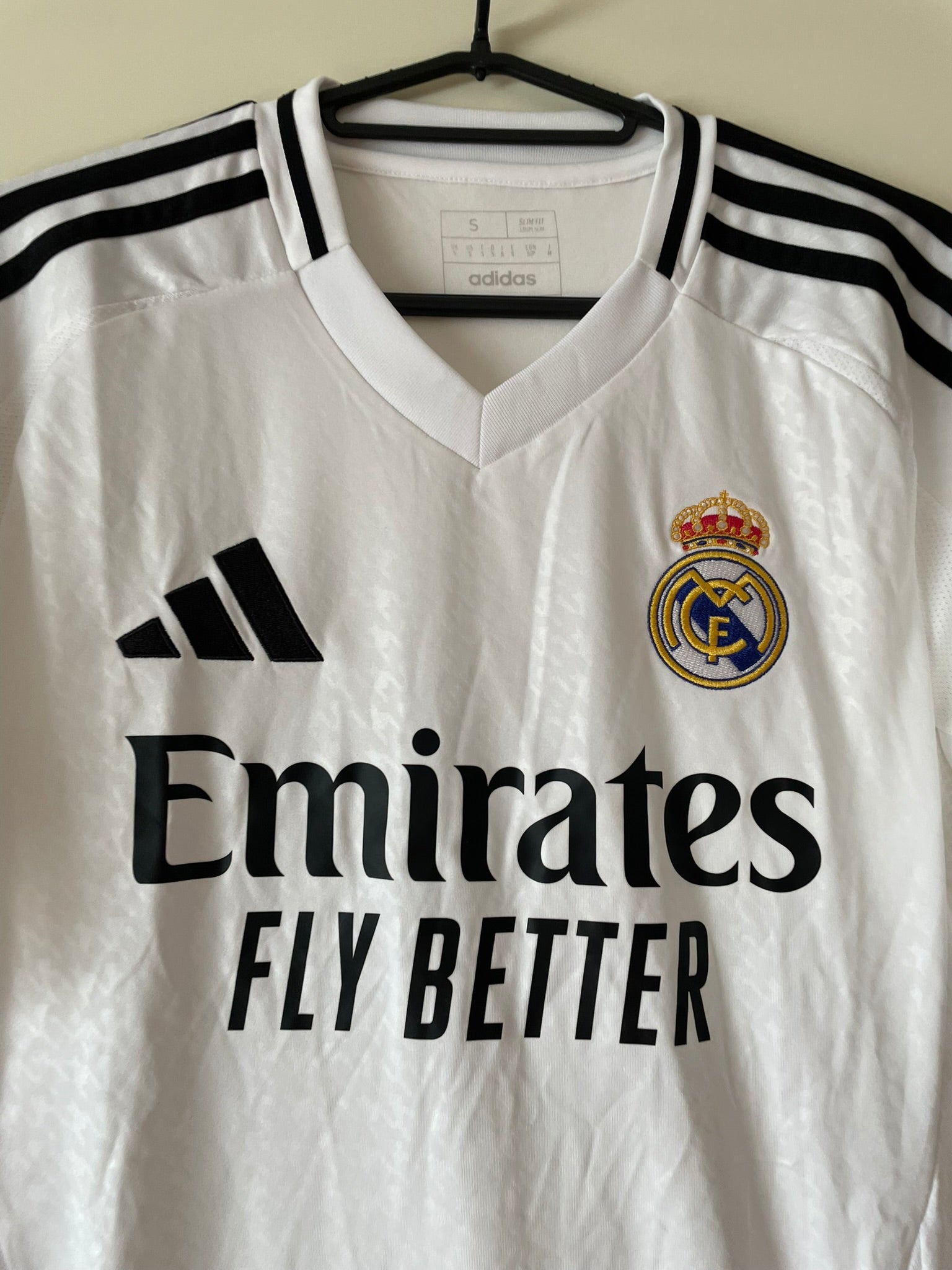Real Madrid Adidas 24/25 Home BNWT (S)