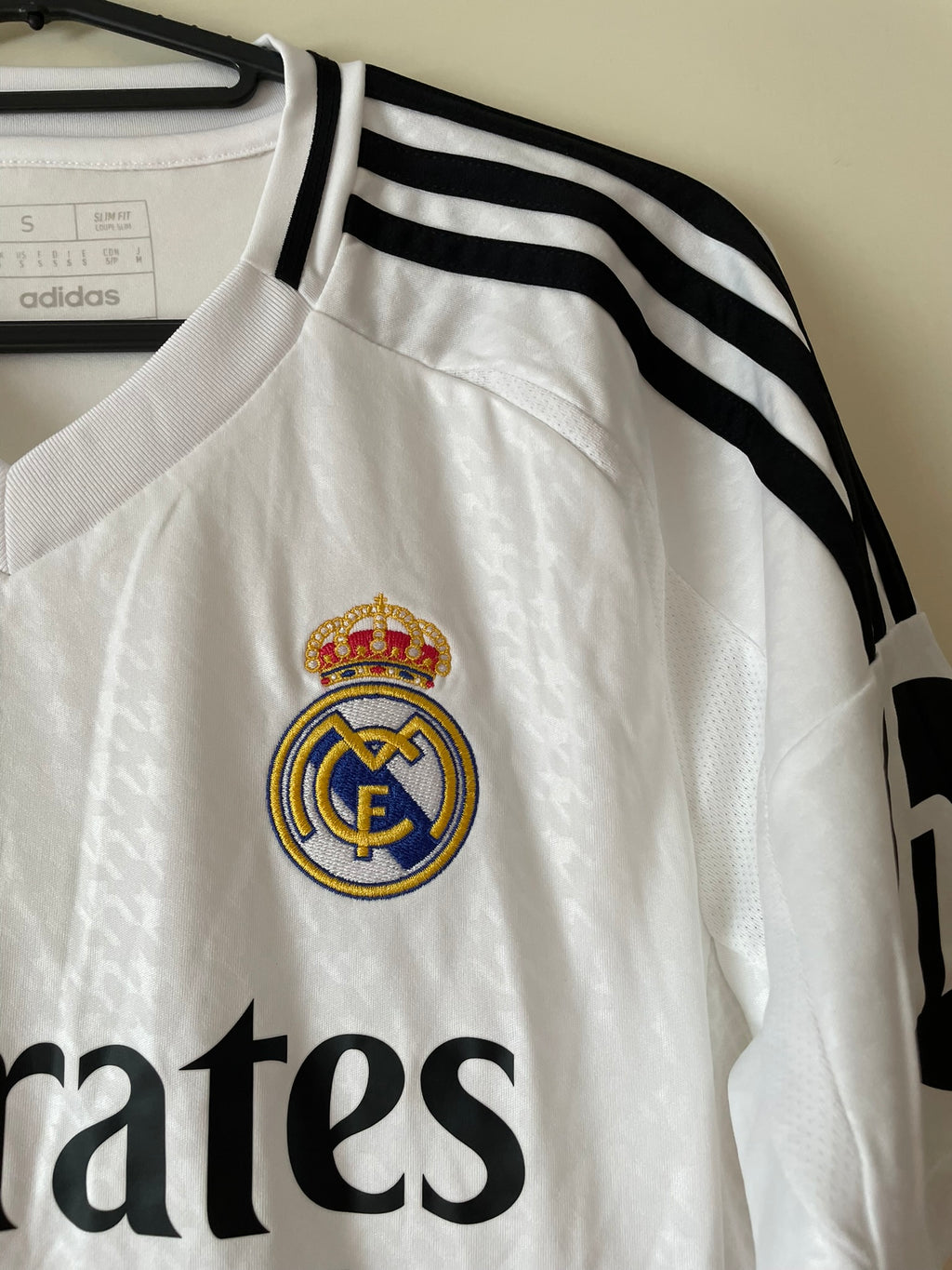 Real Madrid Adidas 24/25 Home BNWT (S)