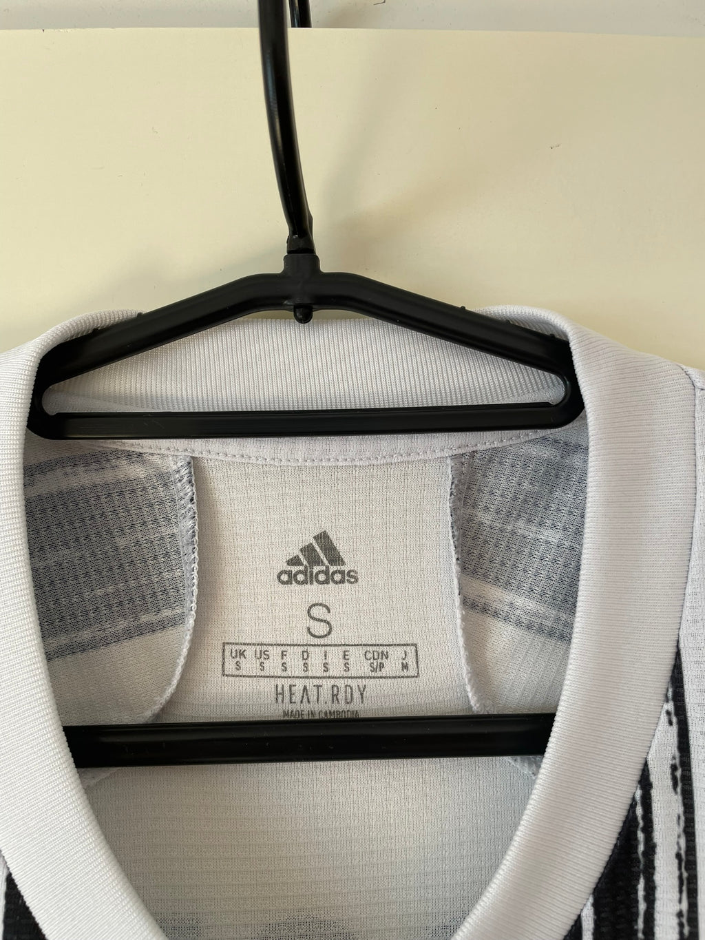 Cristiano Ronaldo #7 Juventus Adidas 20/21 Home Authentic (S)