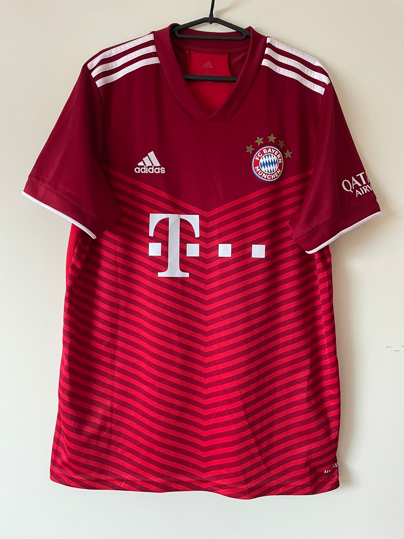 Leroy Sané #10 FC Bayern München Adidas 21/22 Home (L)