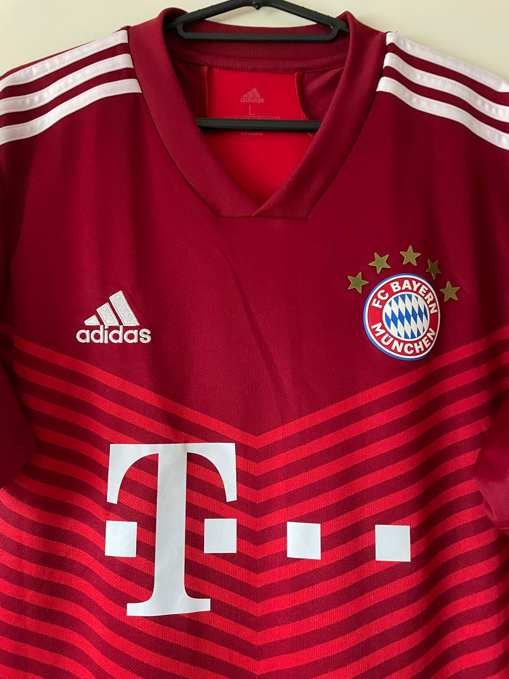 Leroy Sané #10 FC Bayern München Adidas 21/22 Home (L)