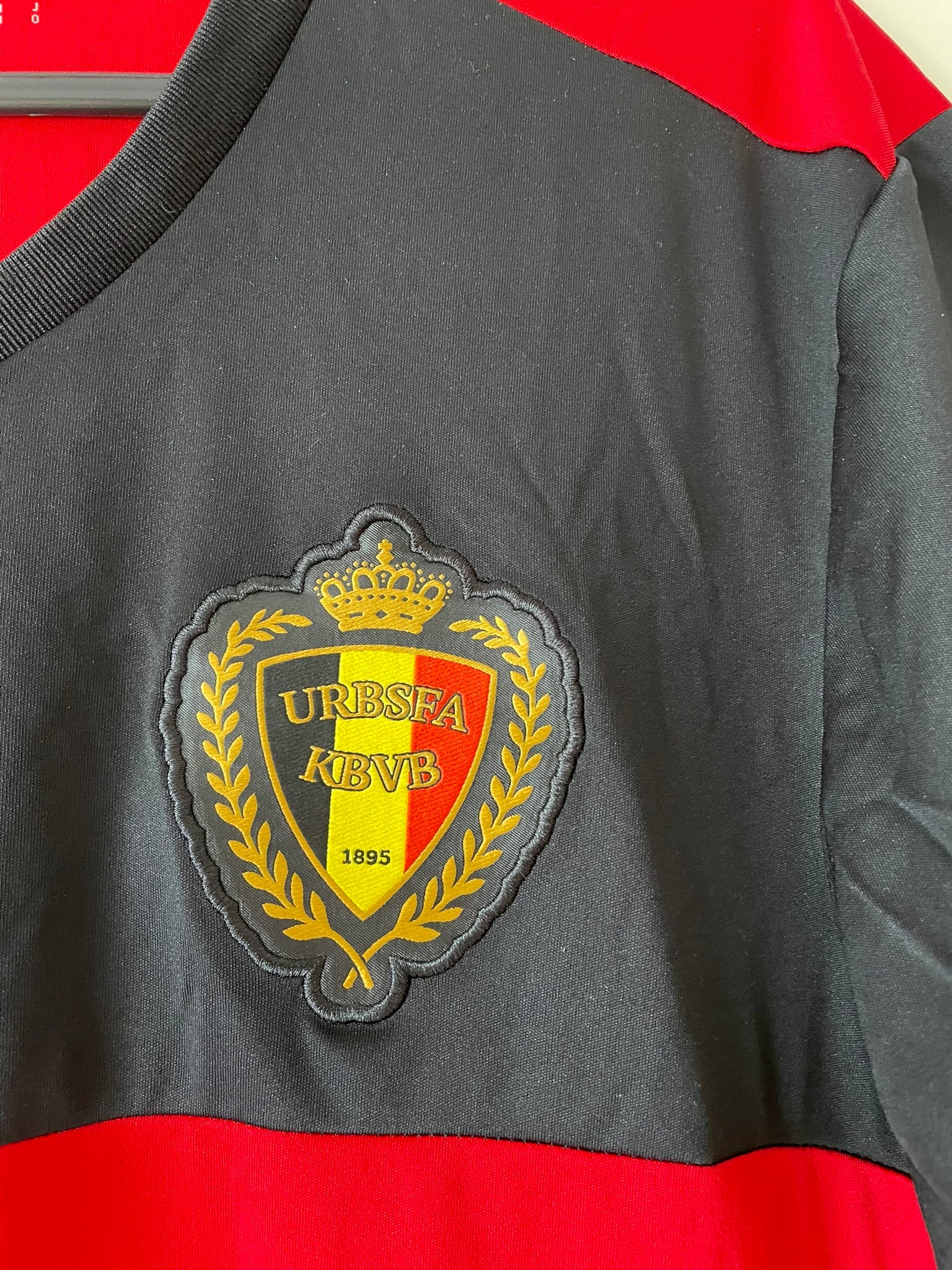 Belgium #4 Adidas 2016 Home (M)