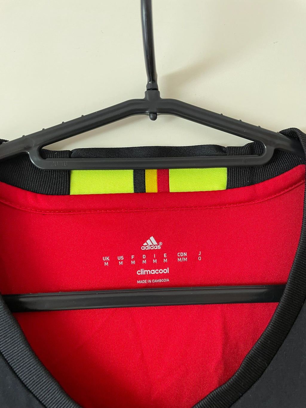 Belgium #4 Adidas 2016 Home (M)