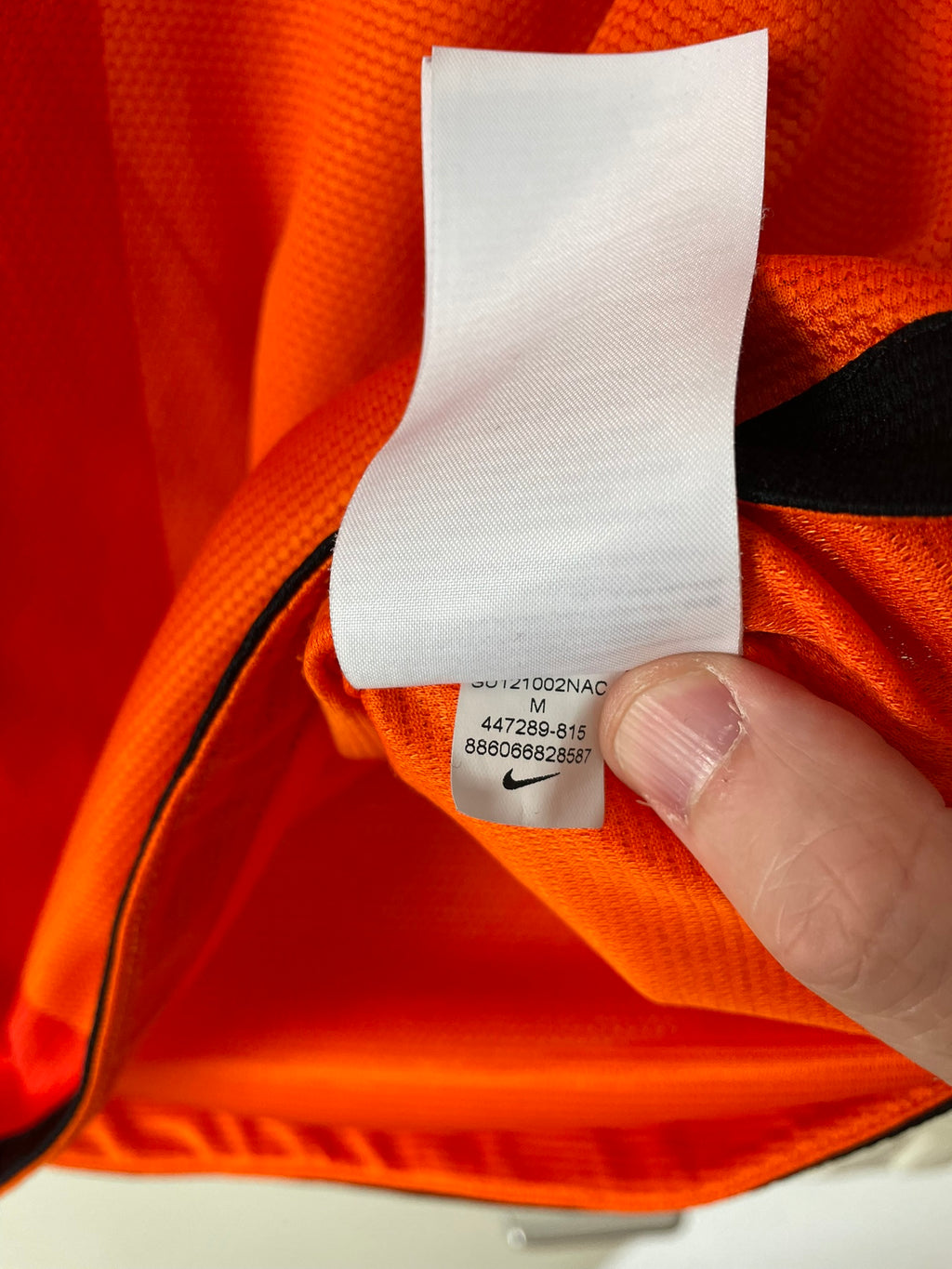 van der Wiel #2 Netherlands Nike 2012-2014 Home (M)