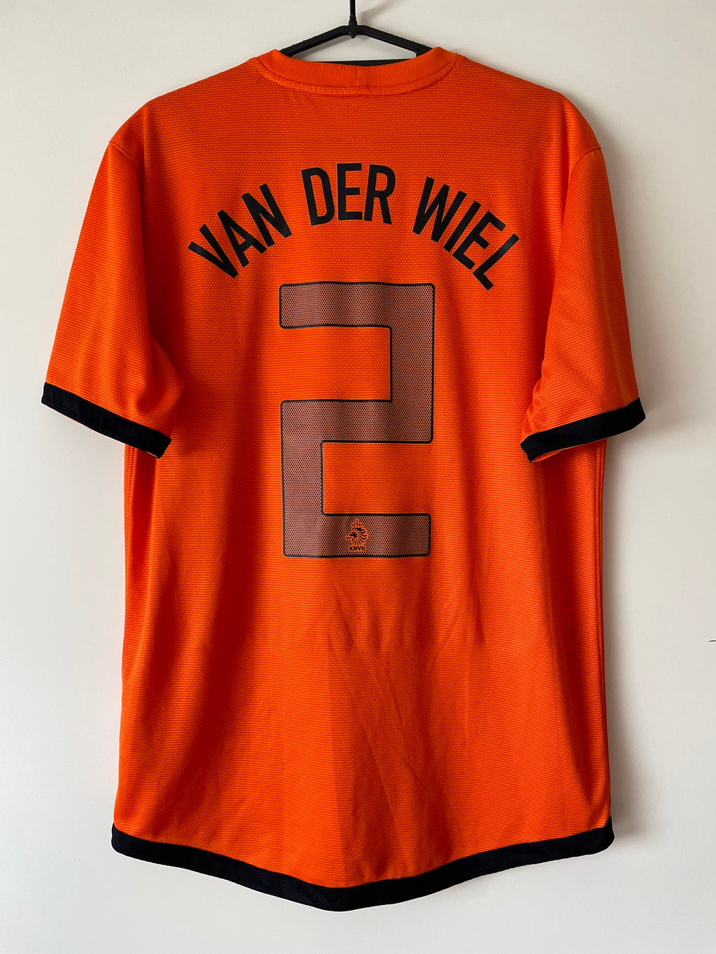 van der Wiel #2 Netherlands Nike 2012-2014 Home (M)