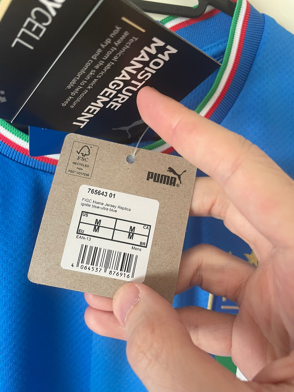 Chiesa #14 Italy Puma 2022-2024 Home BNWT (M)
