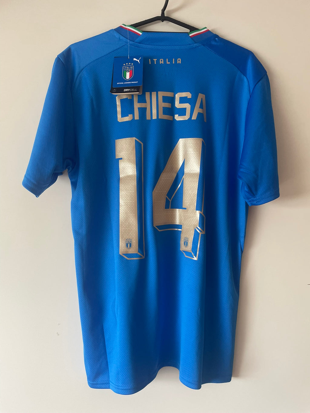 Chiesa #14 Italy Puma 2022-2024 Home BNWT (M)