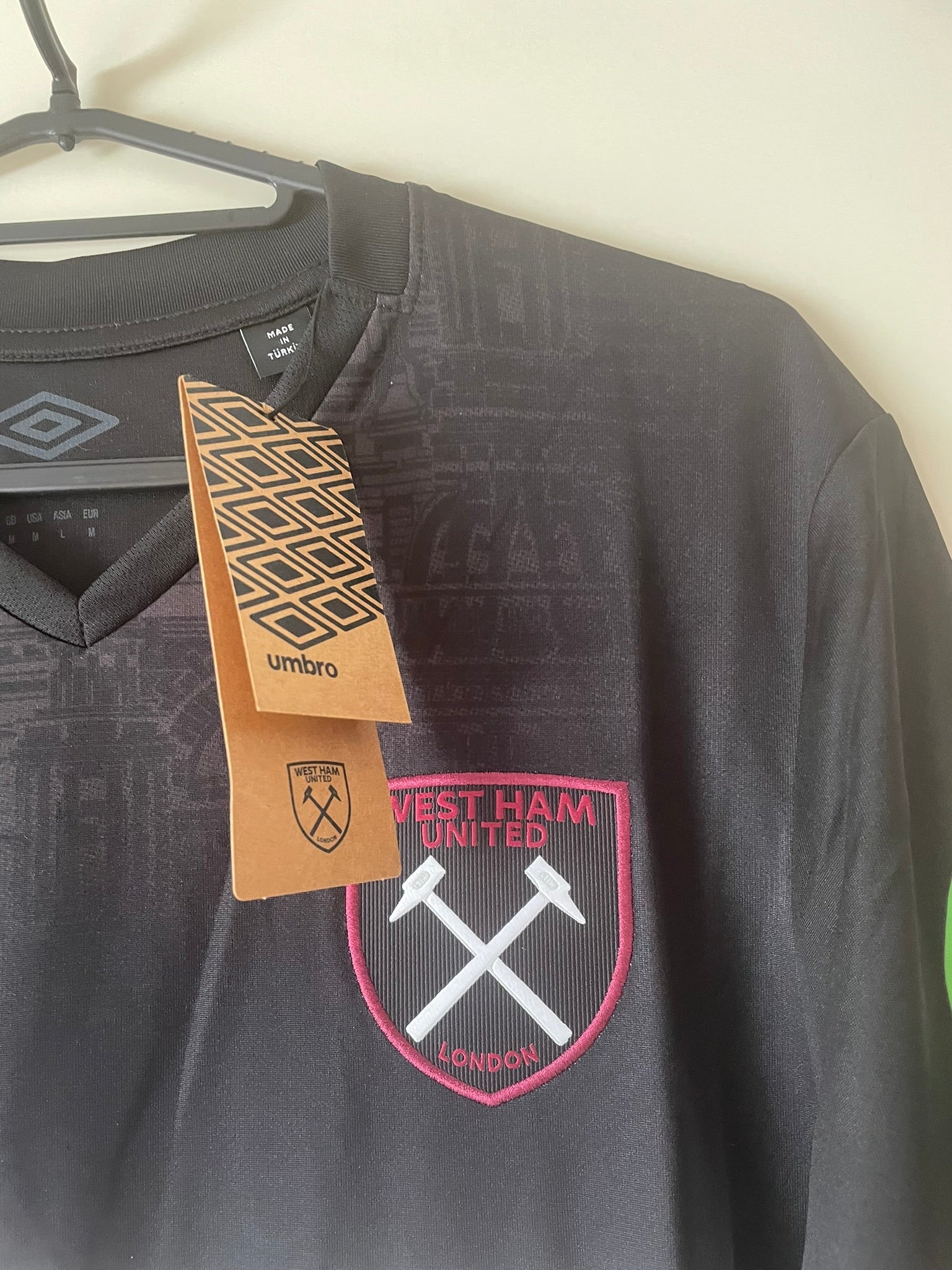 West Ham United Umbro 24/25 Away BNWT (M)
