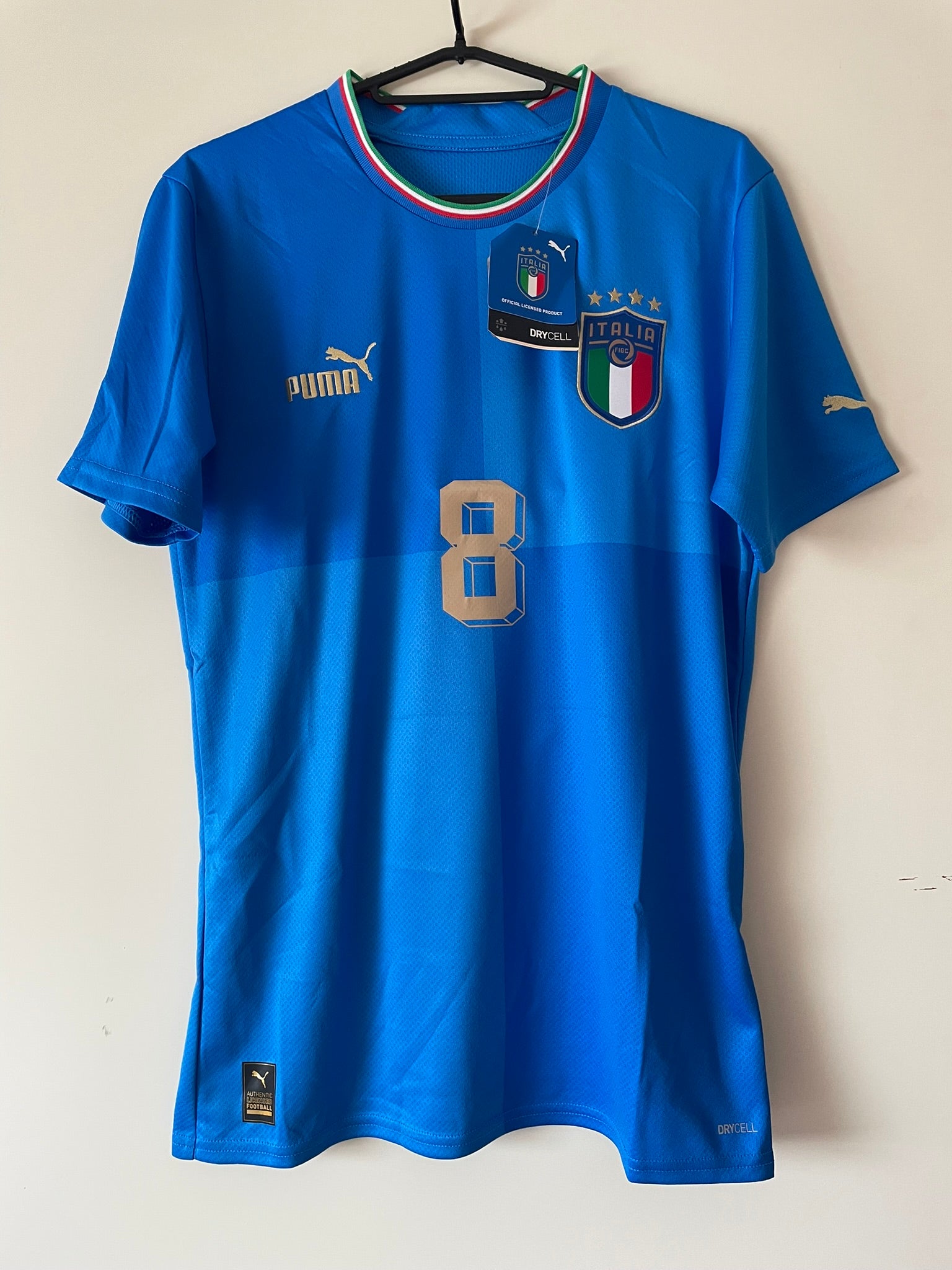 Tonali #8 Italy Puma 2022-2024 Home BNWT (S)