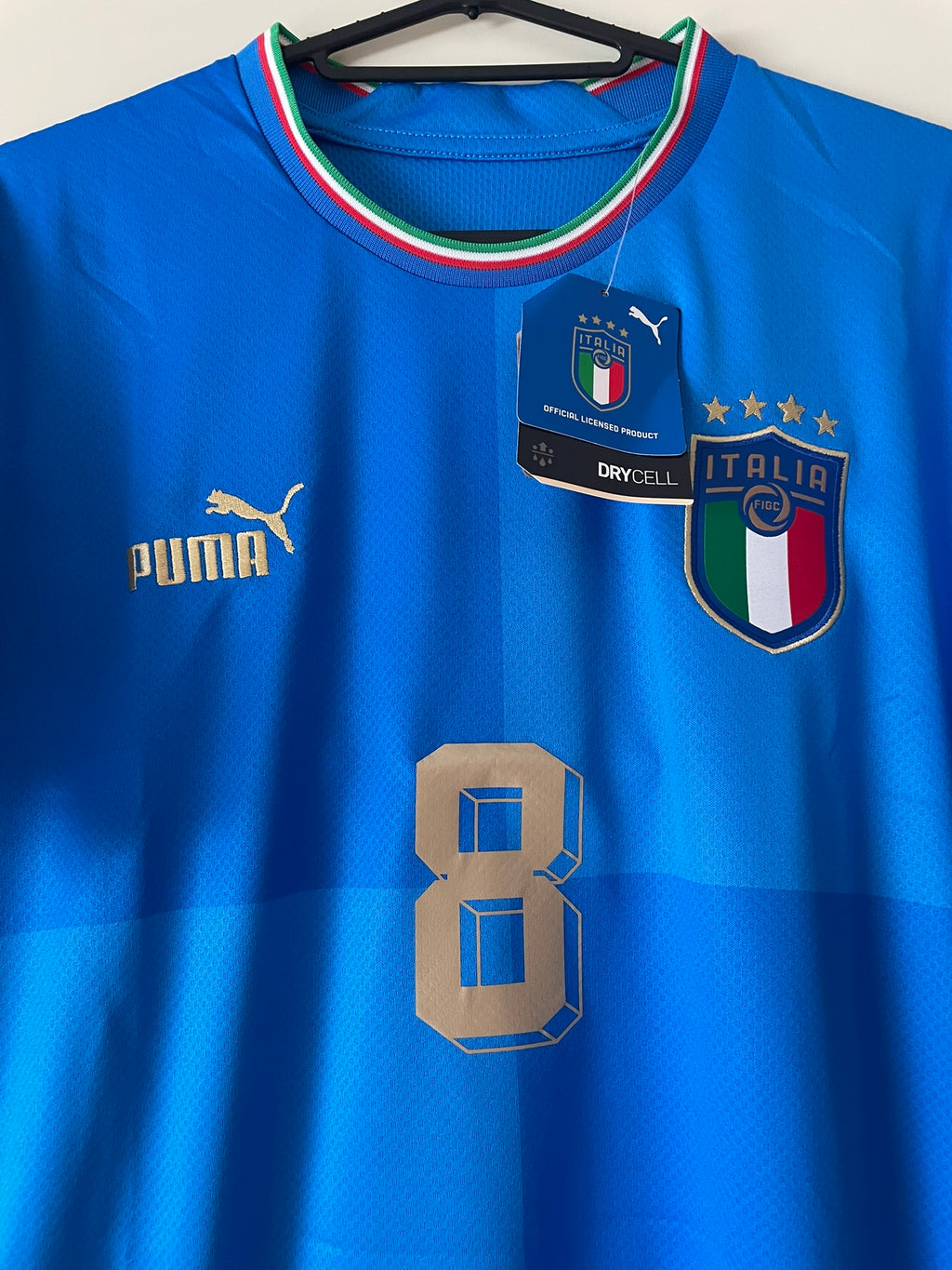 Tonali #8 Italy Puma 2022-2024 Home BNWT (S)
