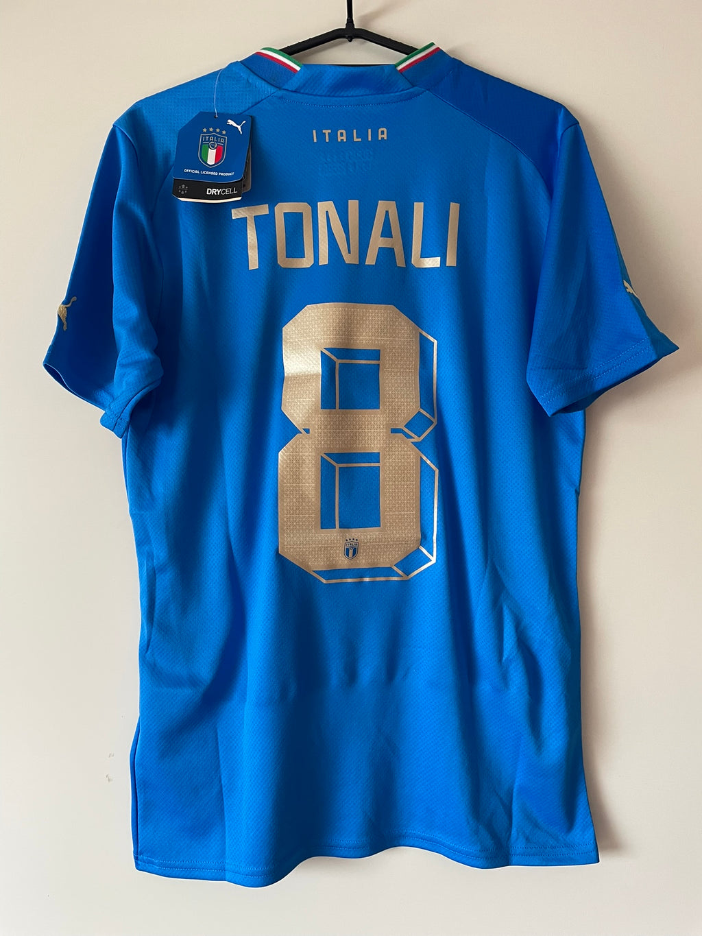 Tonali #8 Italy Puma 2022-2024 Home BNWT (S)