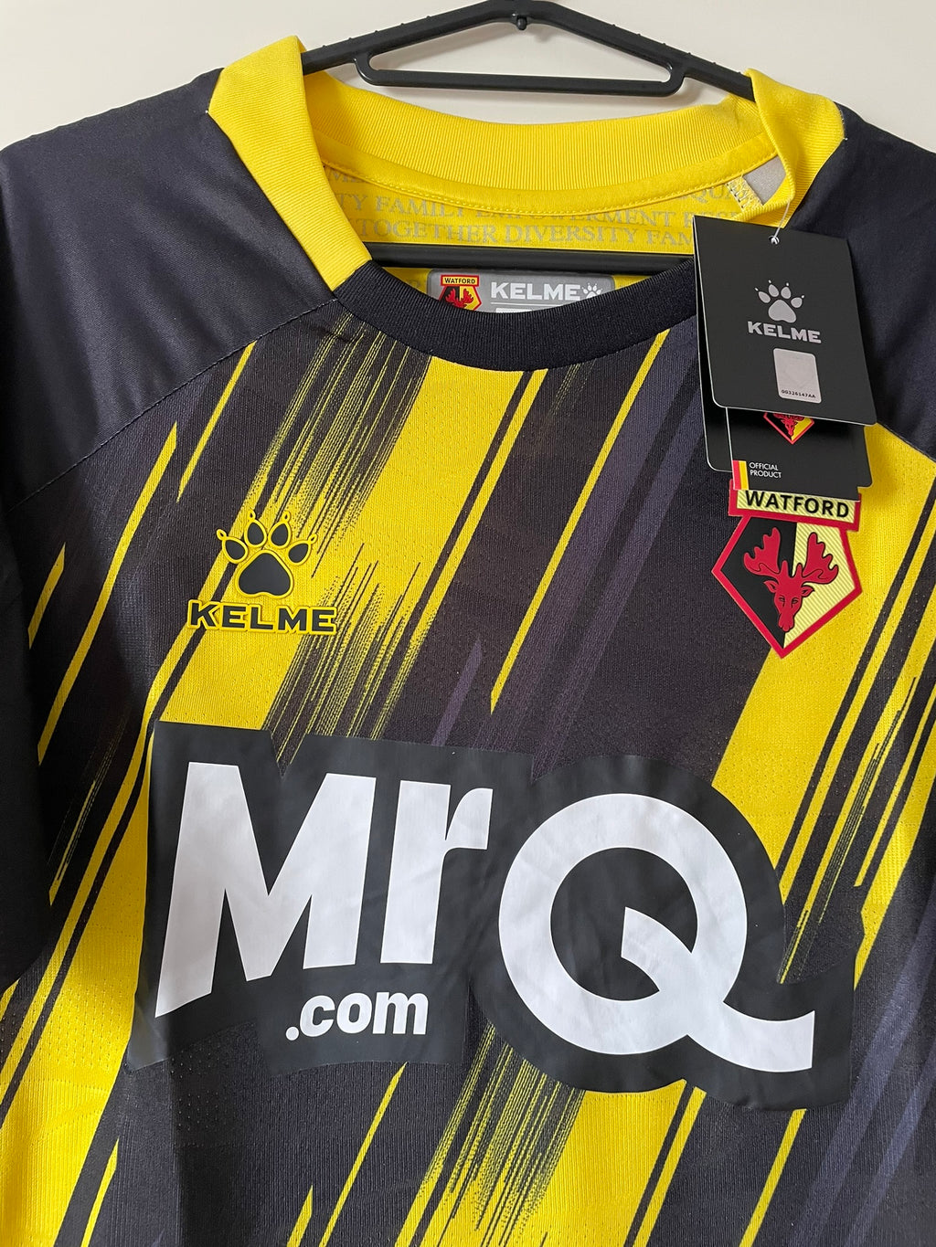 Watford FC KELME 23/24 Home BNWT (S)