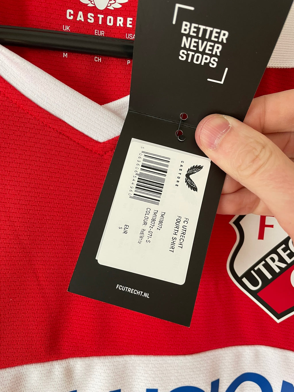 FC Utrecht Castore 24/25 Fourth BNWT (S)