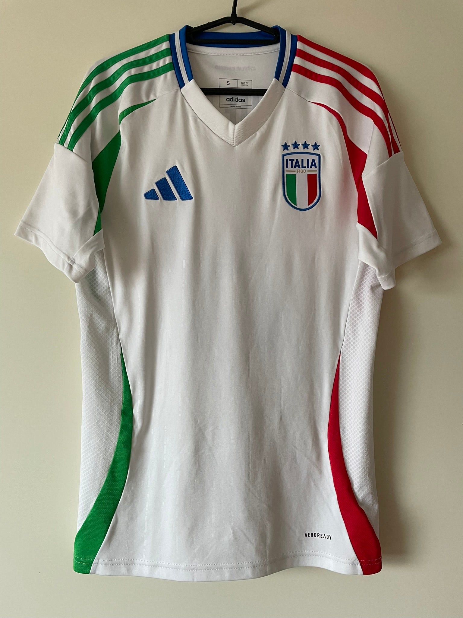 Chiesa #14 Italy Adidas 2023 Away (S)