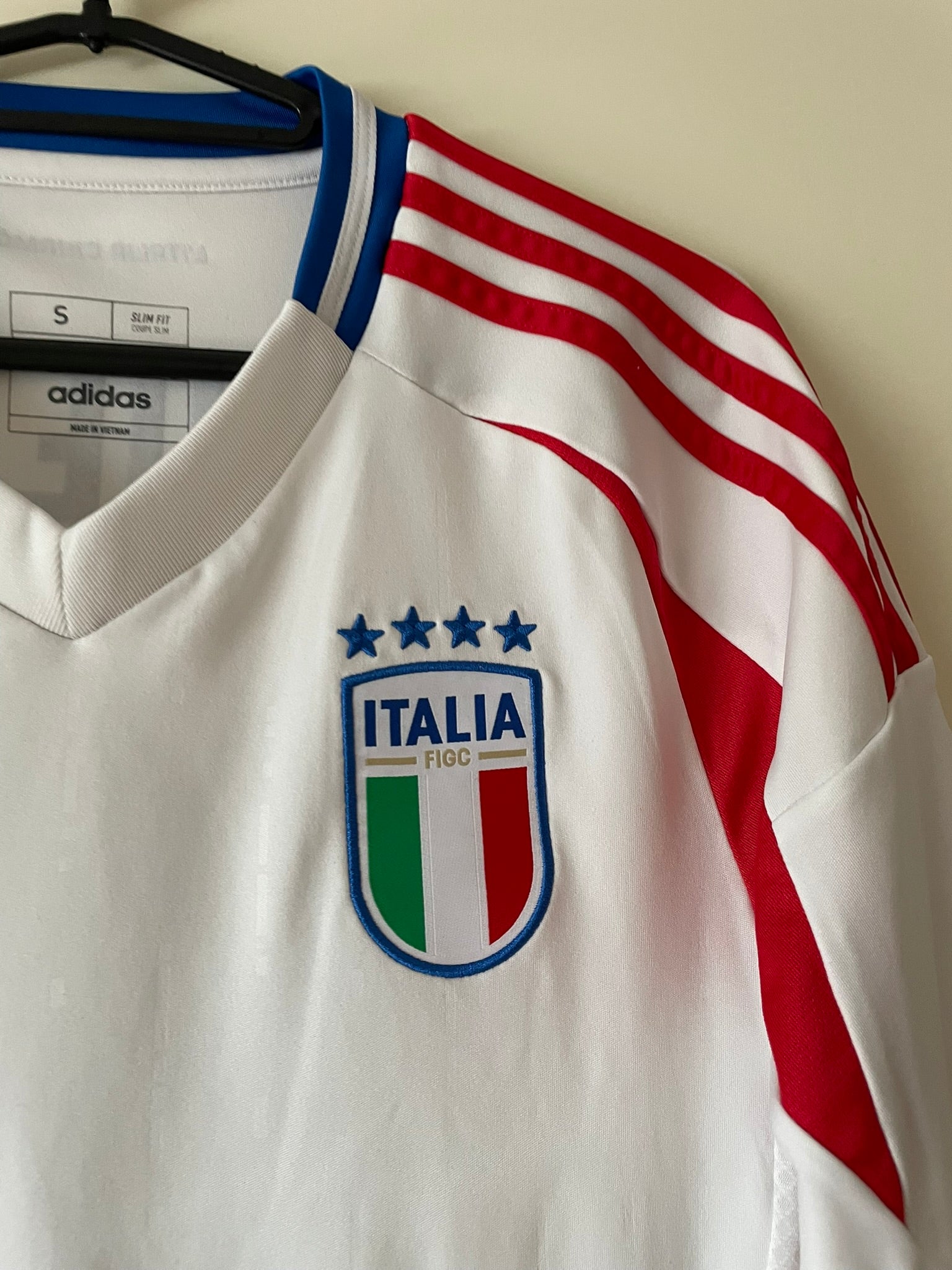 Chiesa #14 Italy Adidas 2023 Away (S)