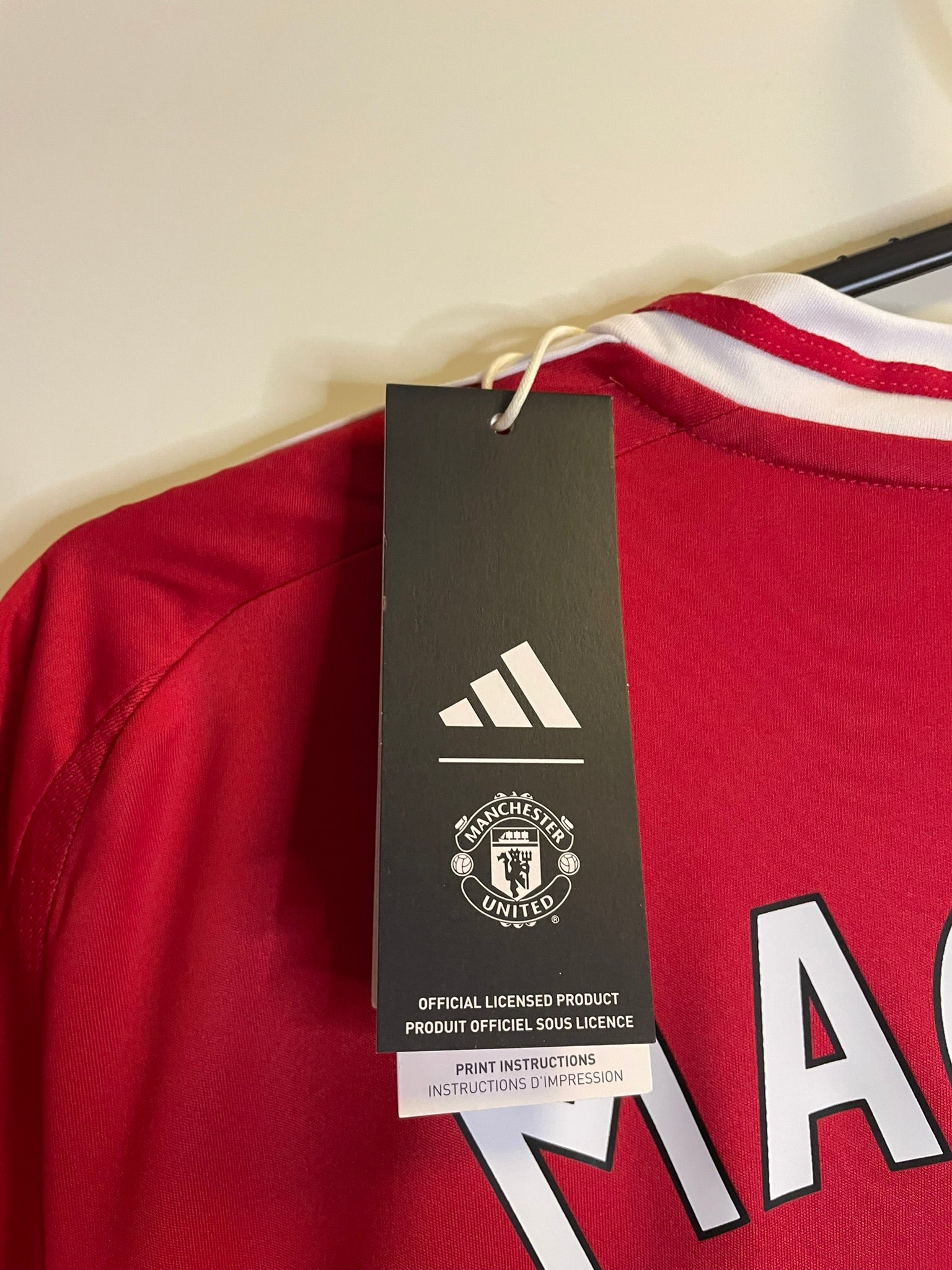 Maguire #5 Manchester United Adidas 24/25 Home BNWT (M)