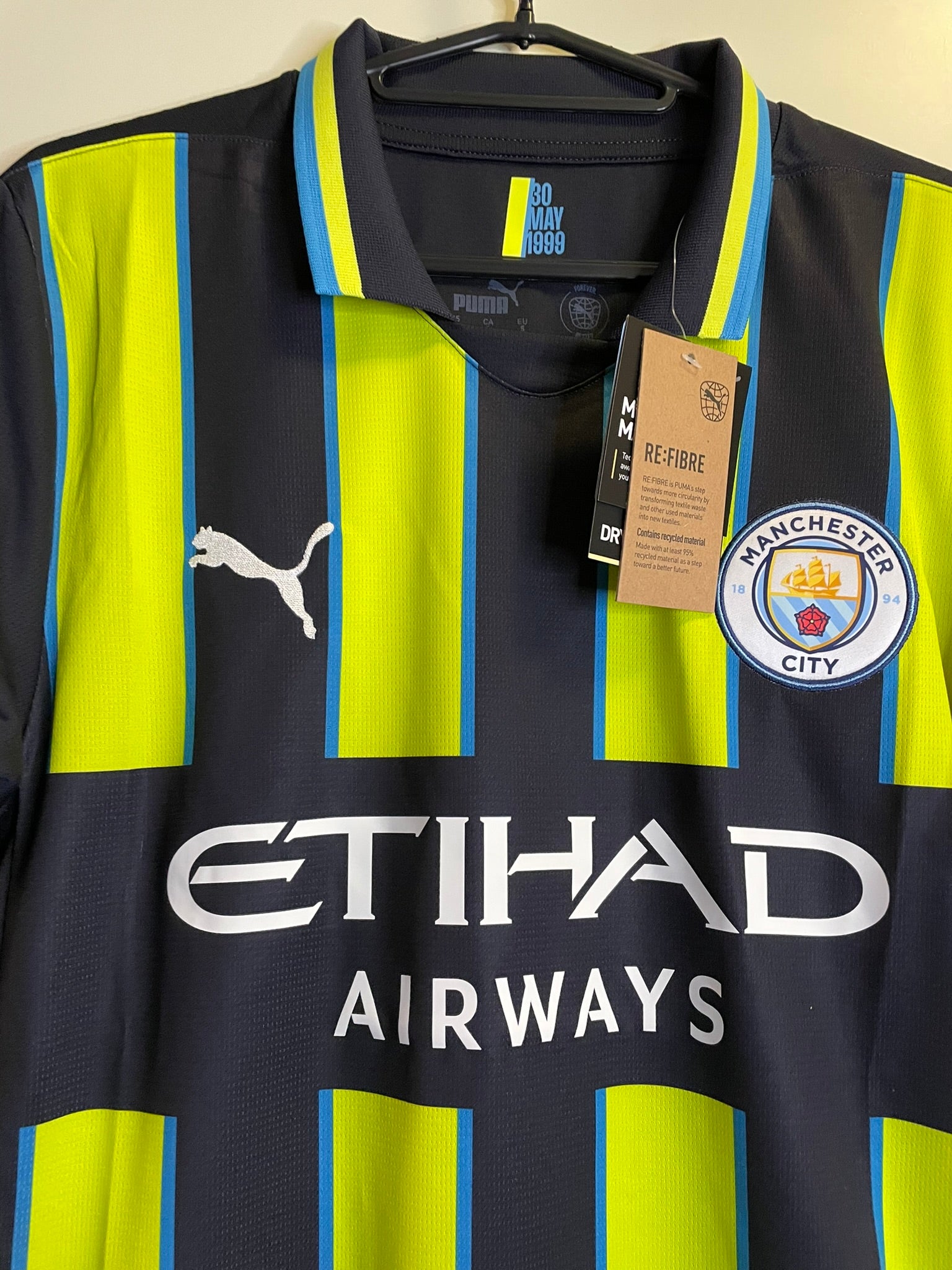 Marmoush #7 Manchester City Puma 24/25 Away BNWT (S)