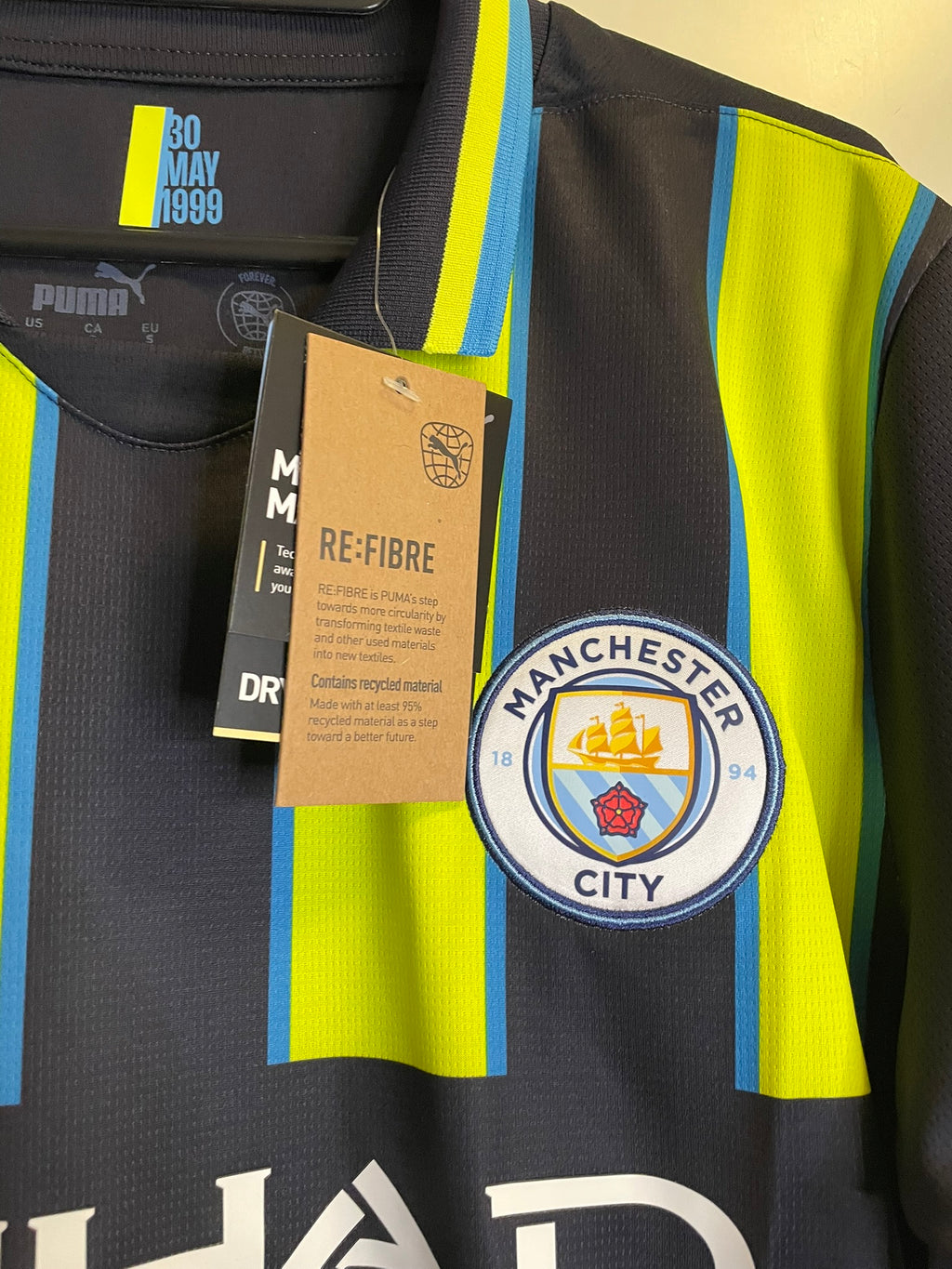 Marmoush #7 Manchester City Puma 24/25 Away BNWT (S)