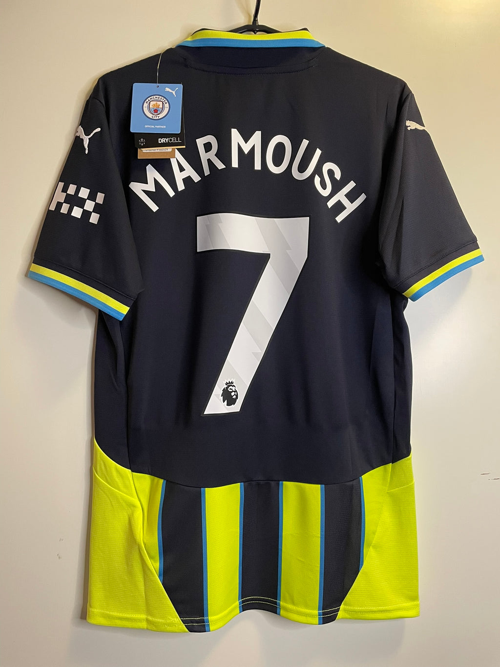 Marmoush #7 Manchester City Puma 24/25 Away BNWT (S)