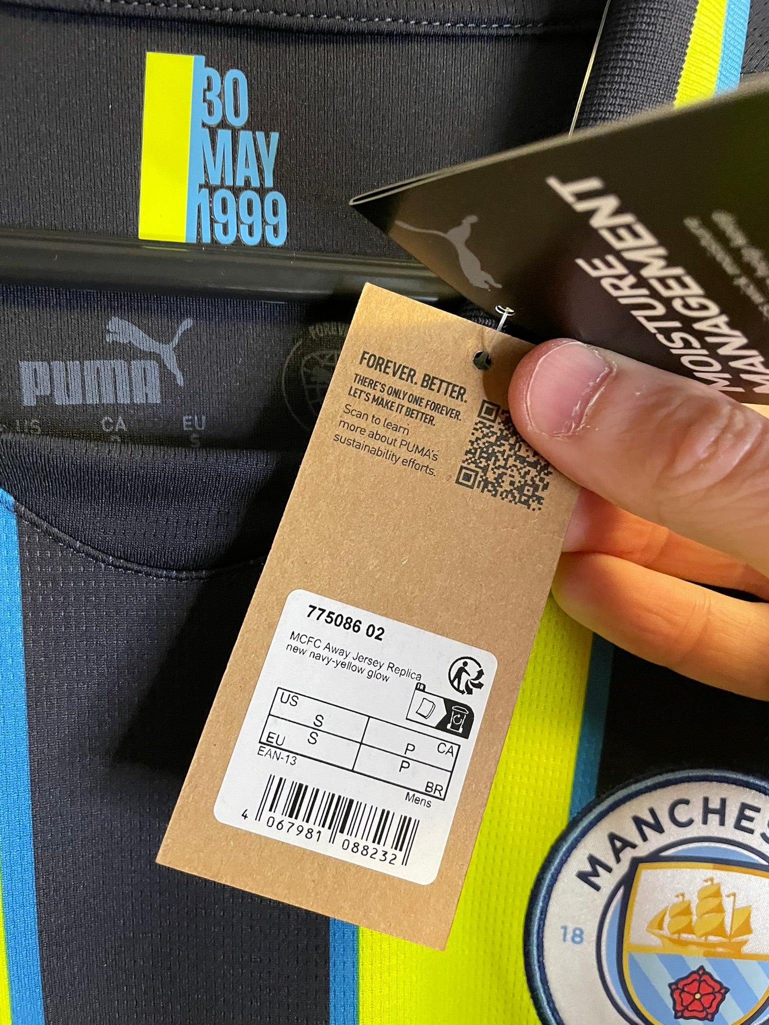 Doku #11 Manchester City Puma 24/25 Away BNWT (S)