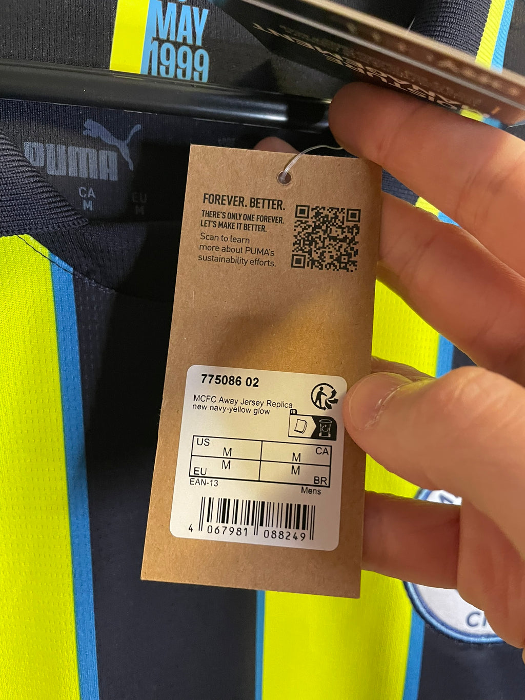 Doku #11 Manchester City Puma 24/25 Away BNWT (M)