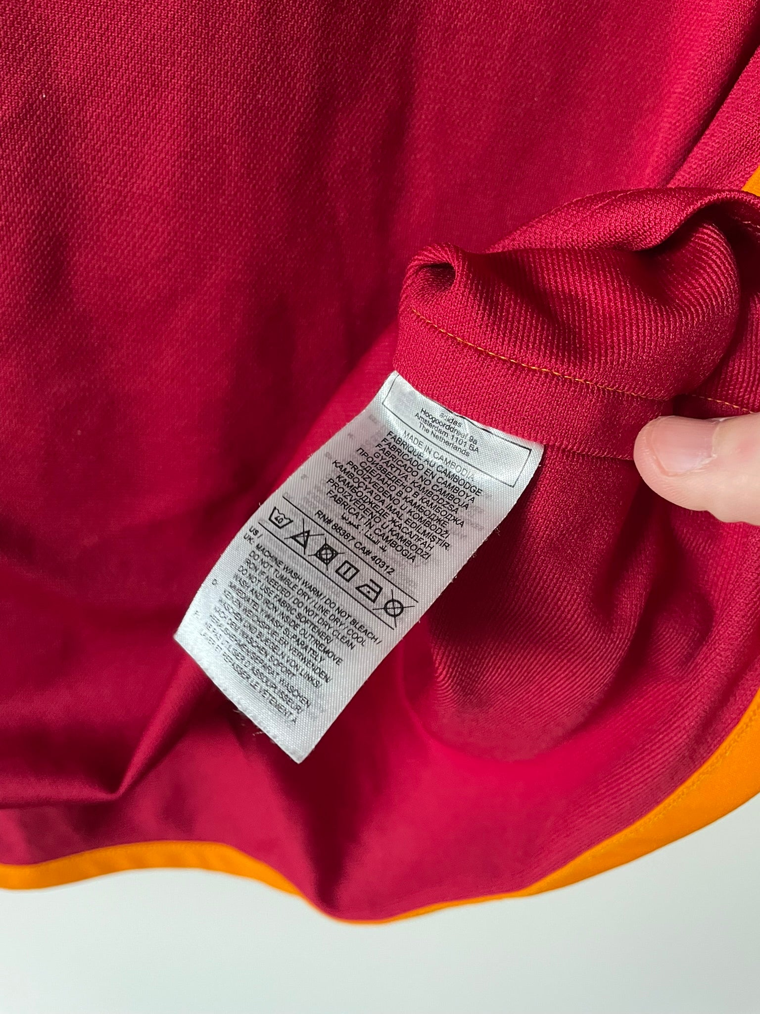 AS Roma Adidas 23/24 Home (S)