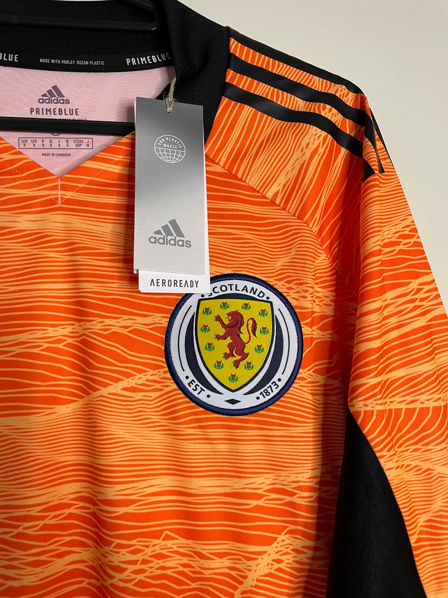 Scotland Adidas 21/22 Keeper BNWT (S)