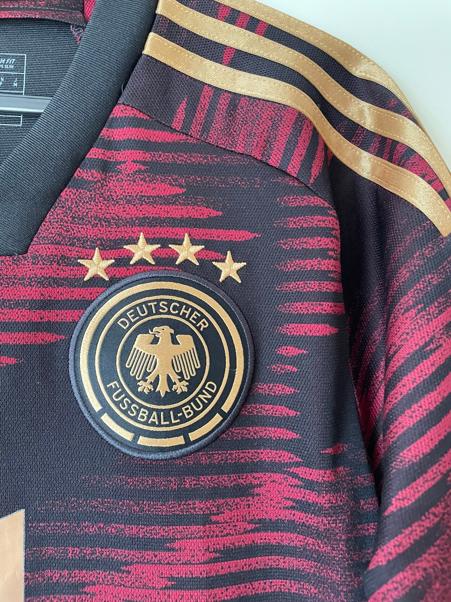 Gündoğan #21 Germany Adidas 2022-2024 Away (S)
