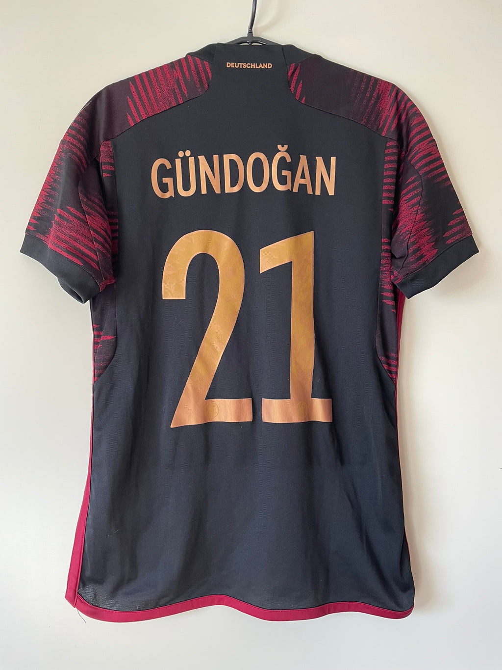 Gündoğan #21 Germany Adidas 2022-2024 Away (S)