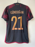 Gündoğan #21 Germany Adidas 2022-2024 Away (S)