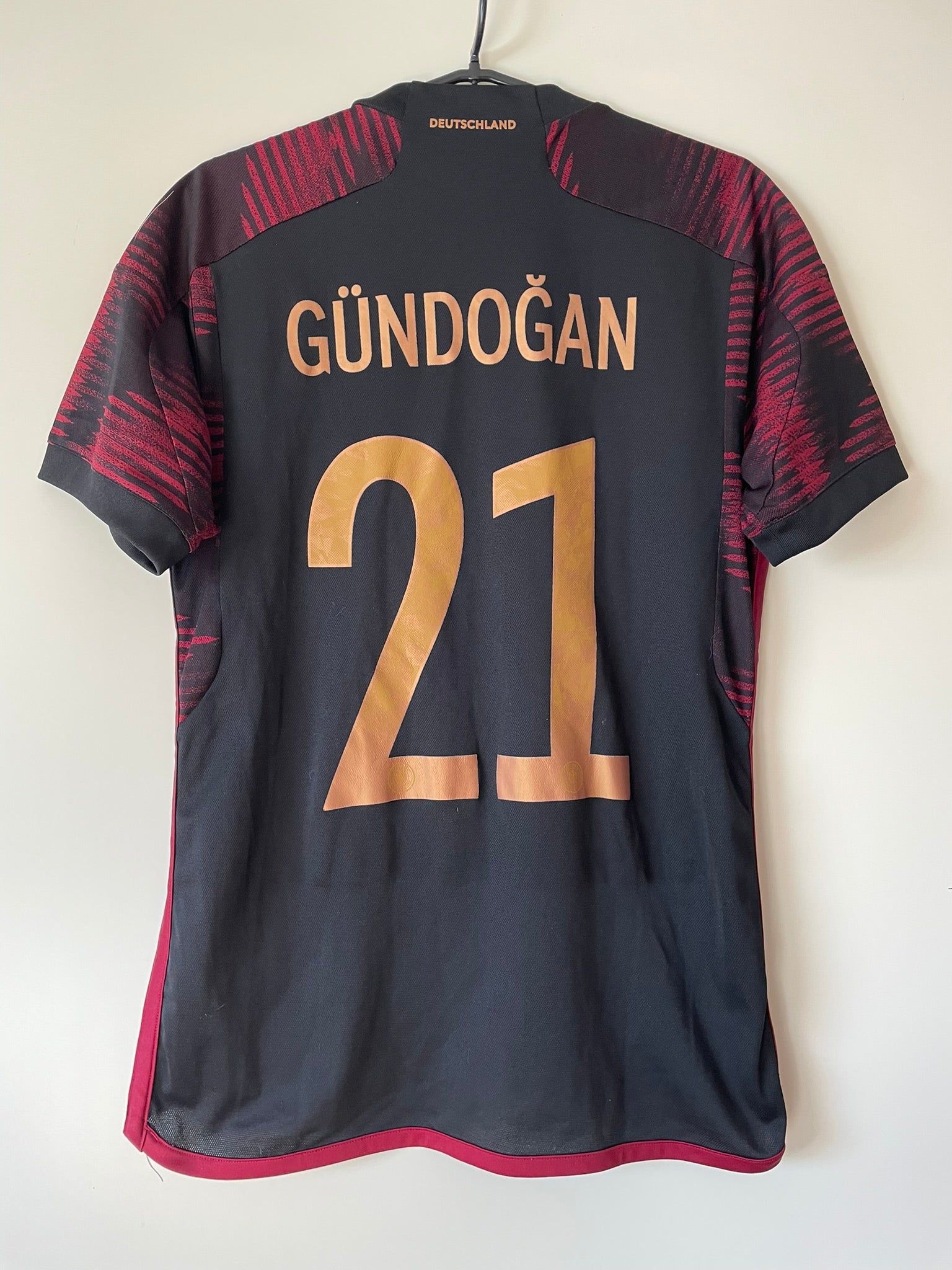 Gündoğan #21 Germany Adidas 2022-2024 Away (S)