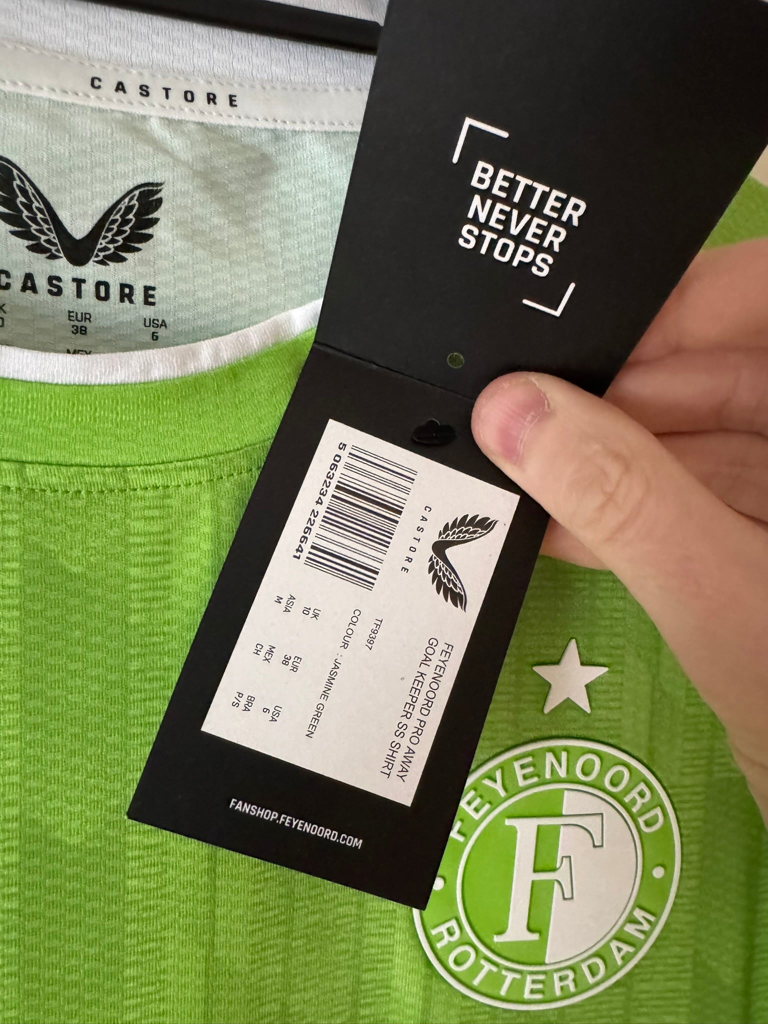 Feyenoord Castore 24/25 Away Women BNWT (M)