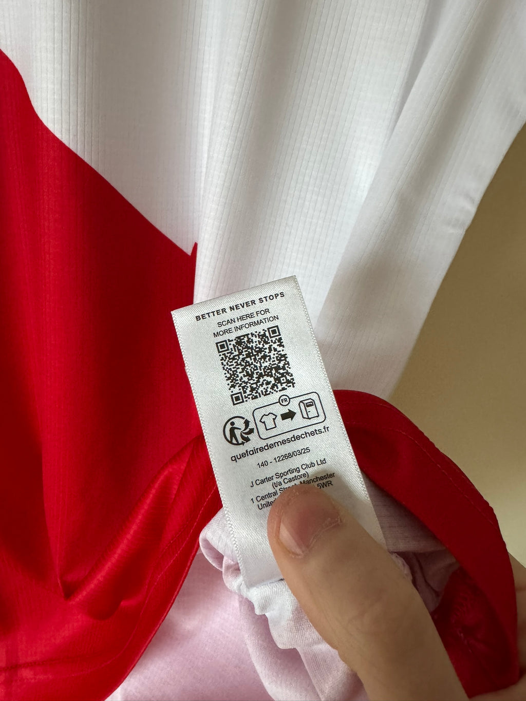 FC Utrecht Castore 25/26 Home Women BNWT (M)
