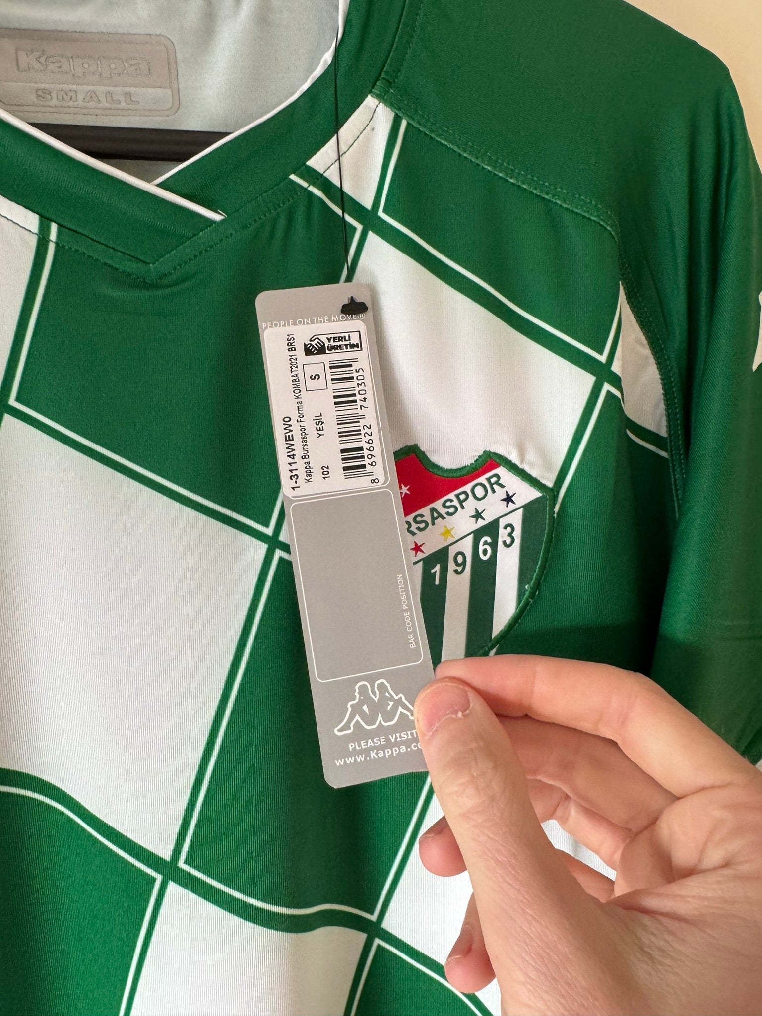 Bursaspor Kappa 20/21 Fourth BNWT (S)