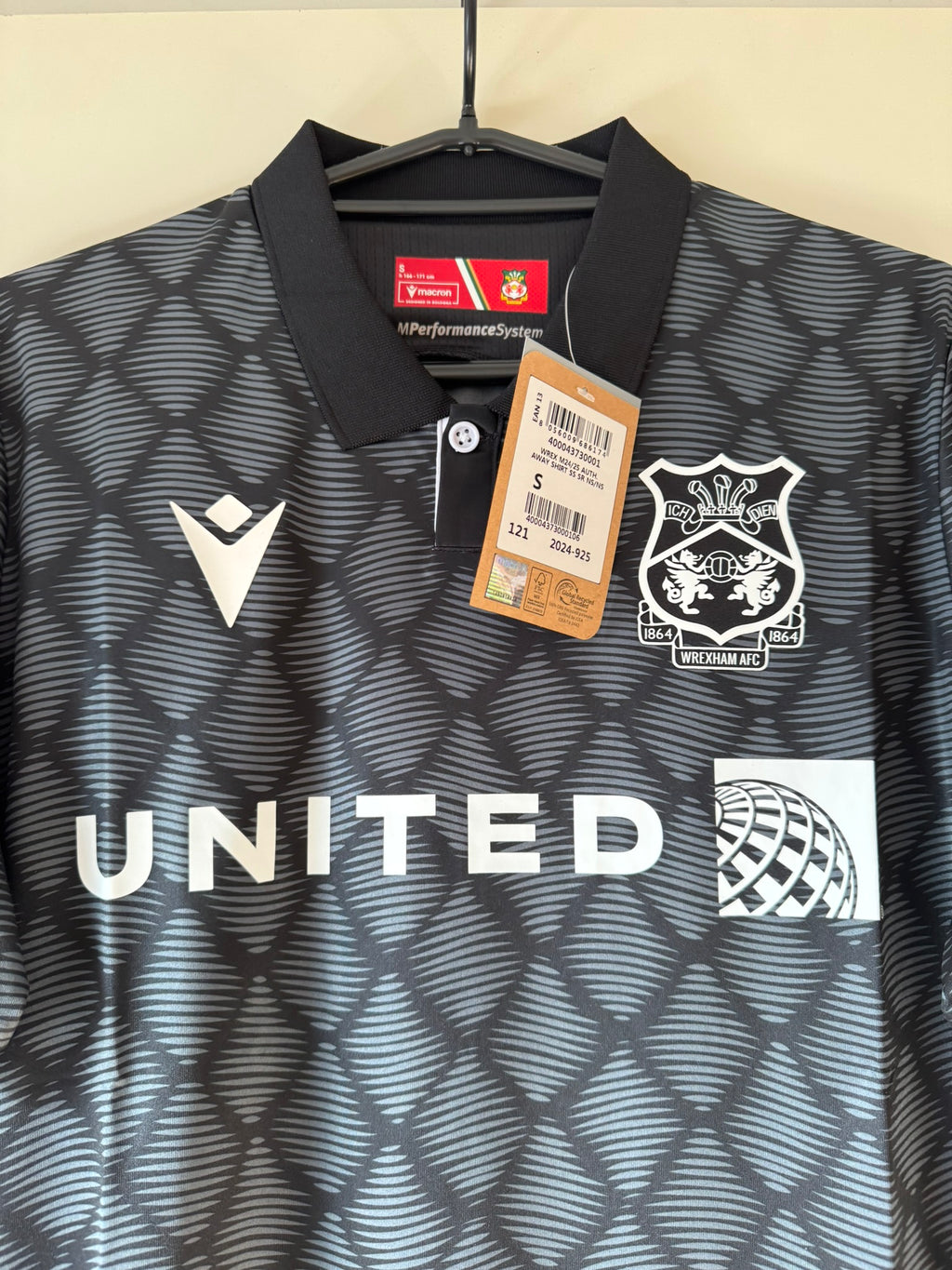 Wrexham AFC Macron 24/25 Away BNWT (S)