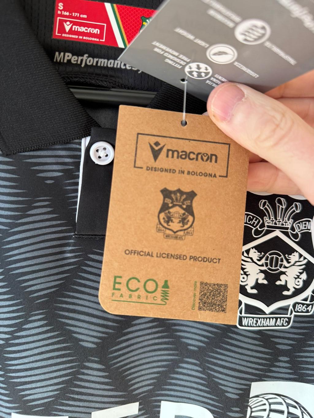 Wrexham AFC Macron 24/25 Away BNWT (S)