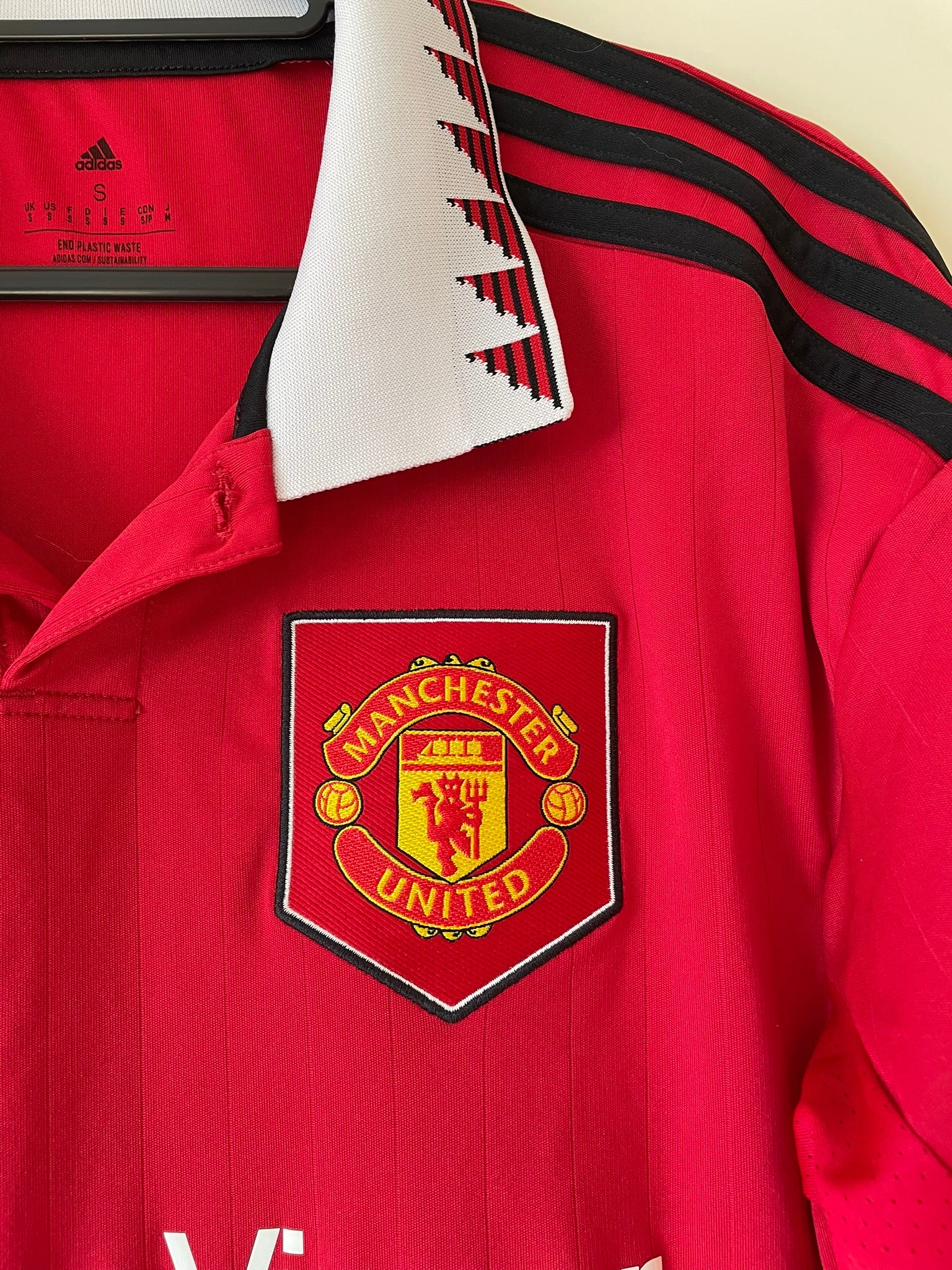 Cristiano Ronaldo #7 Manchester United Adidas 22/23 Home (S)