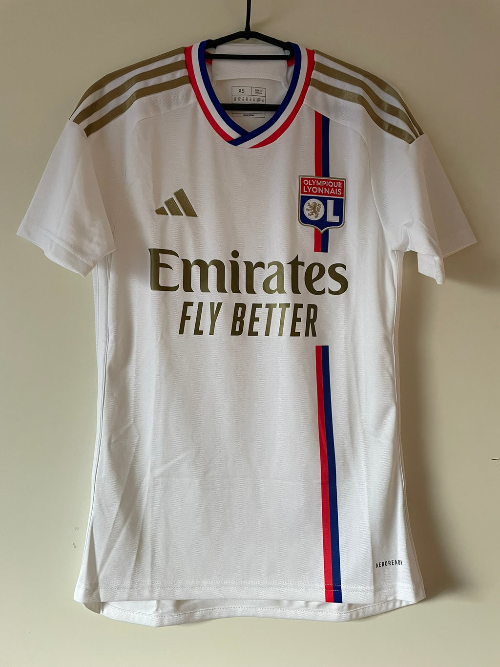 Olympique Lyon Adidas 23/24 Home (XS)