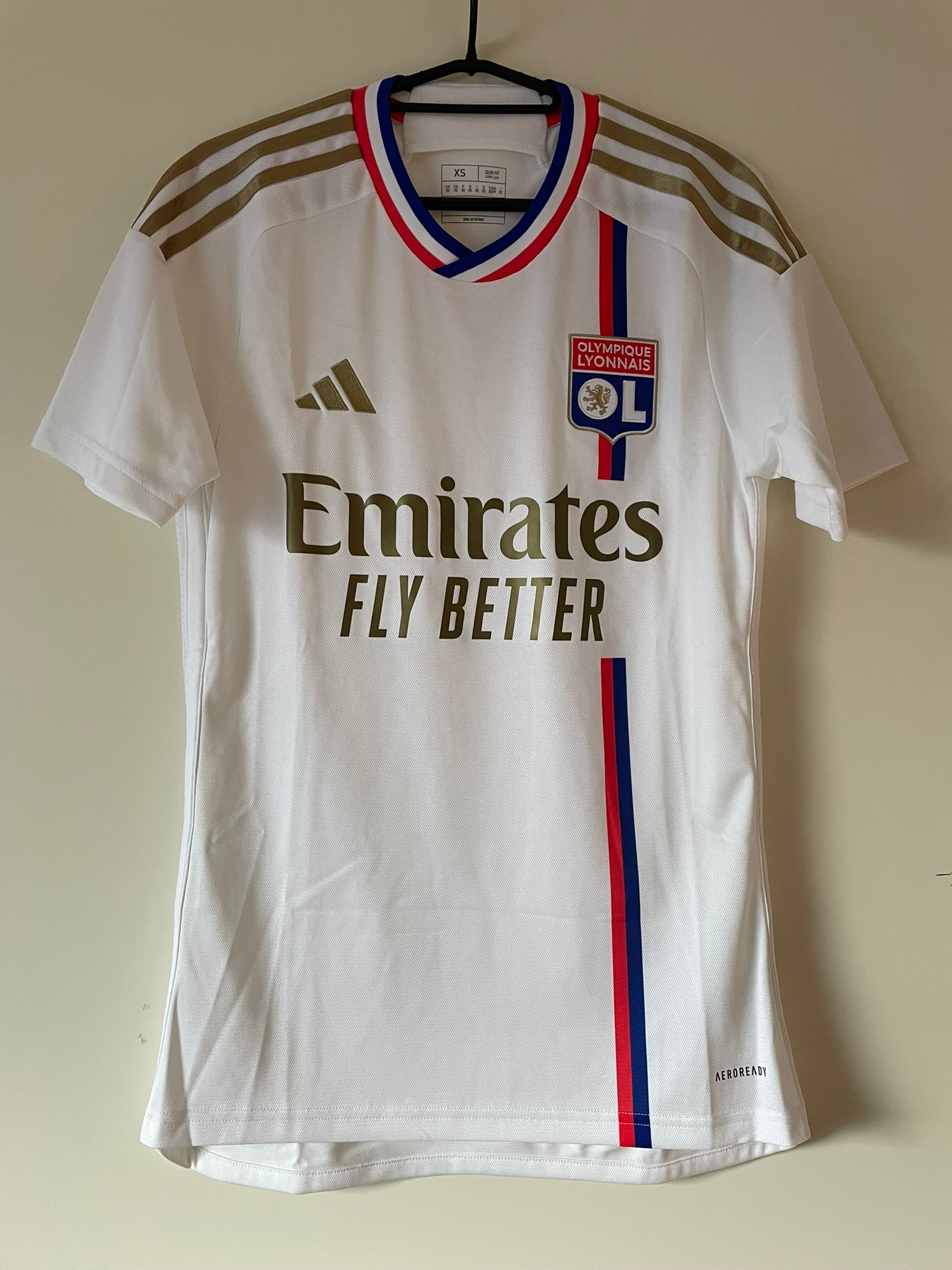 Olympique Lyon Adidas 23/24 Home (XS)