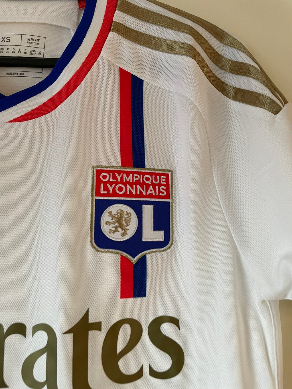 Olympique Lyon Adidas 23/24 Home (XS)