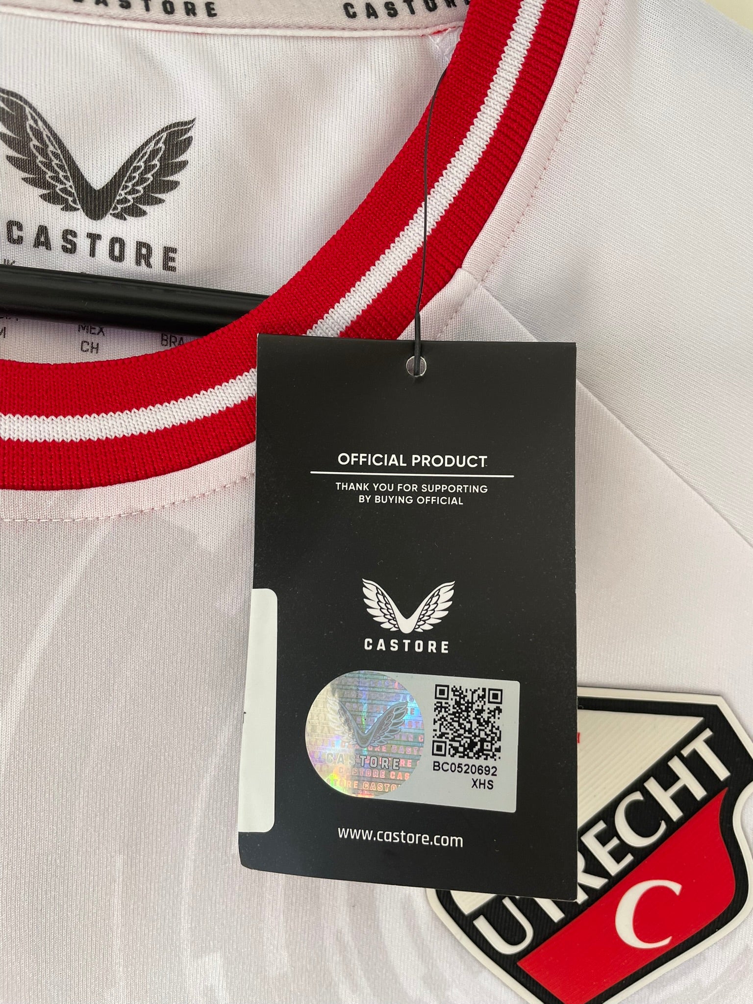 FC Utrecht Castore 23/24 Home BNWT (S)