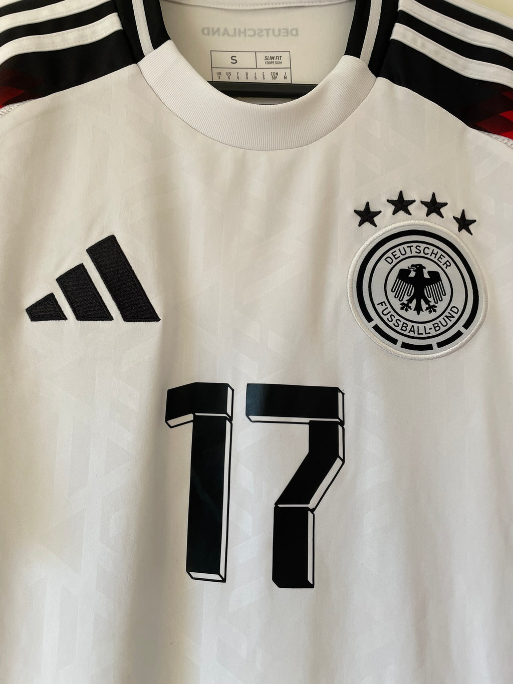 Wirtz #17 Germany Adidas 2024 Home (S)