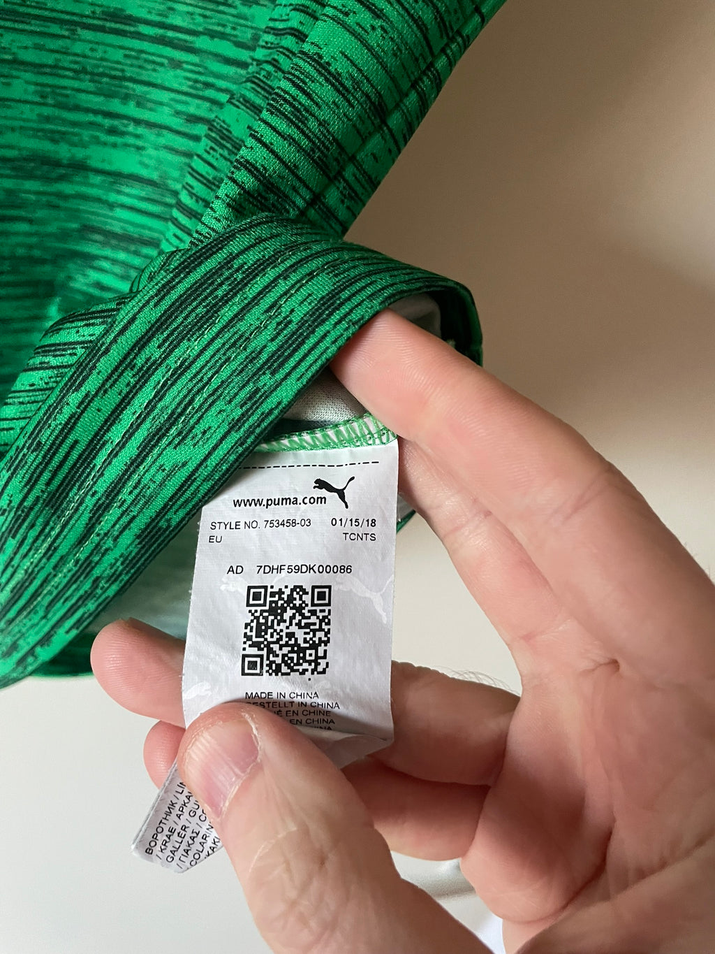 Borussia Mönchengladbach Puma 18/19 Third (S)