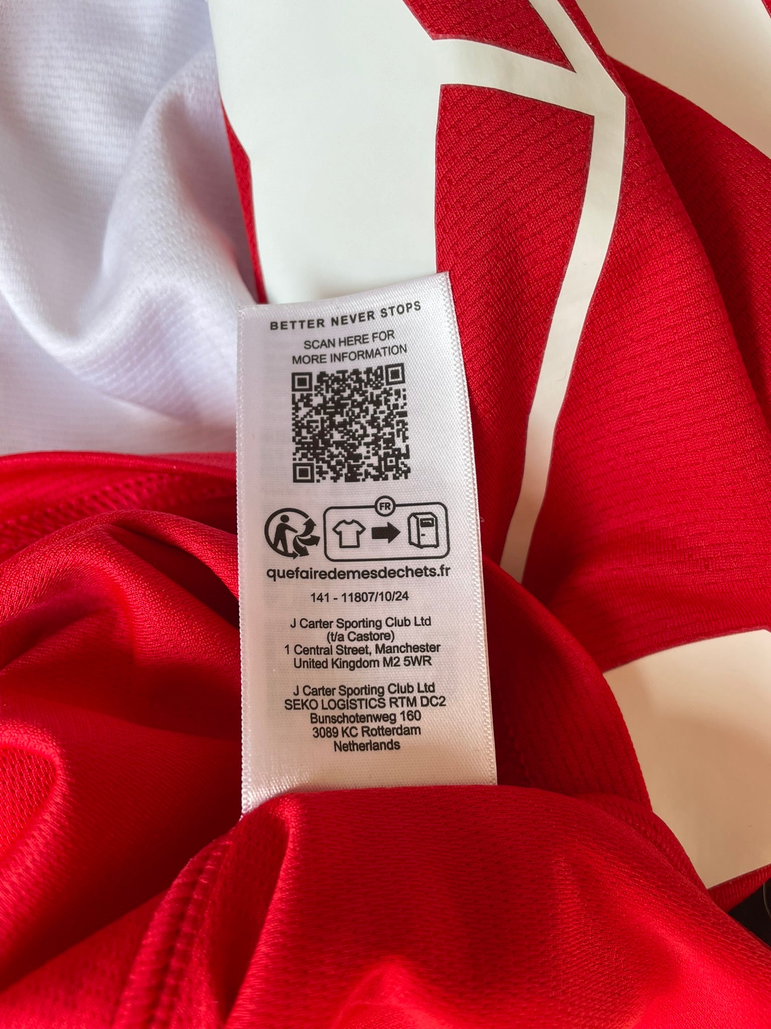 Aaronson #21 FC Utrecht Castore 24/25 Fourth (S)